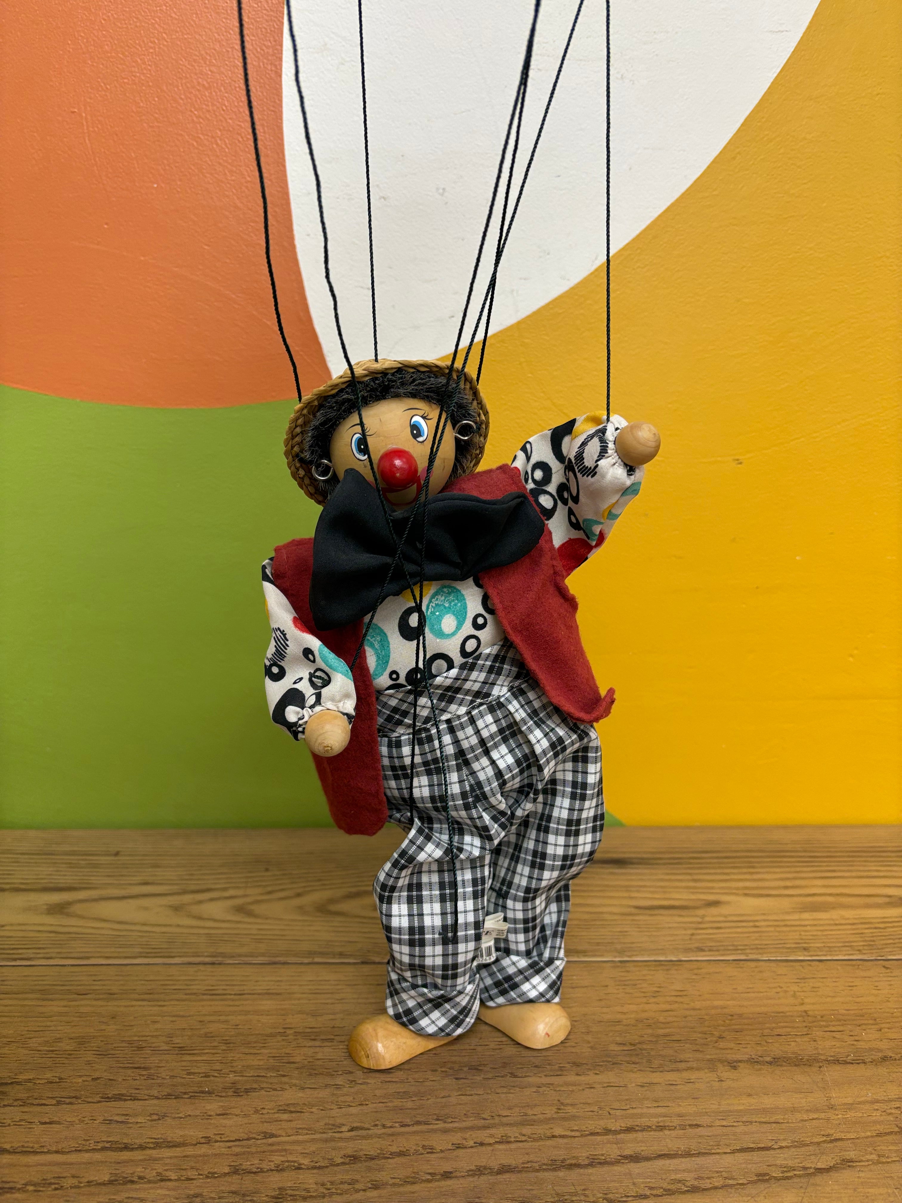Small Clown Marionette