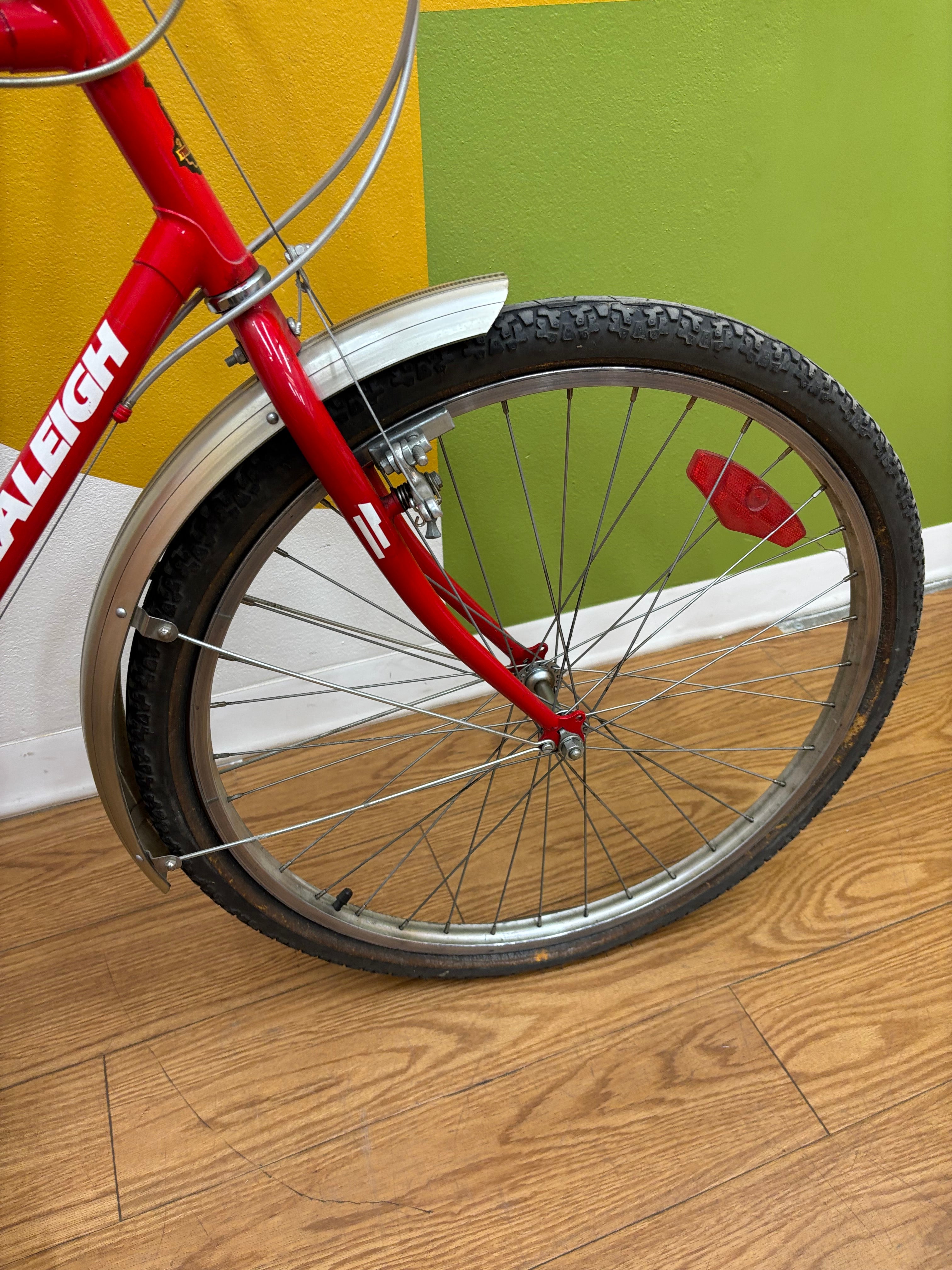 Red Raleigh Ozark Bicycle