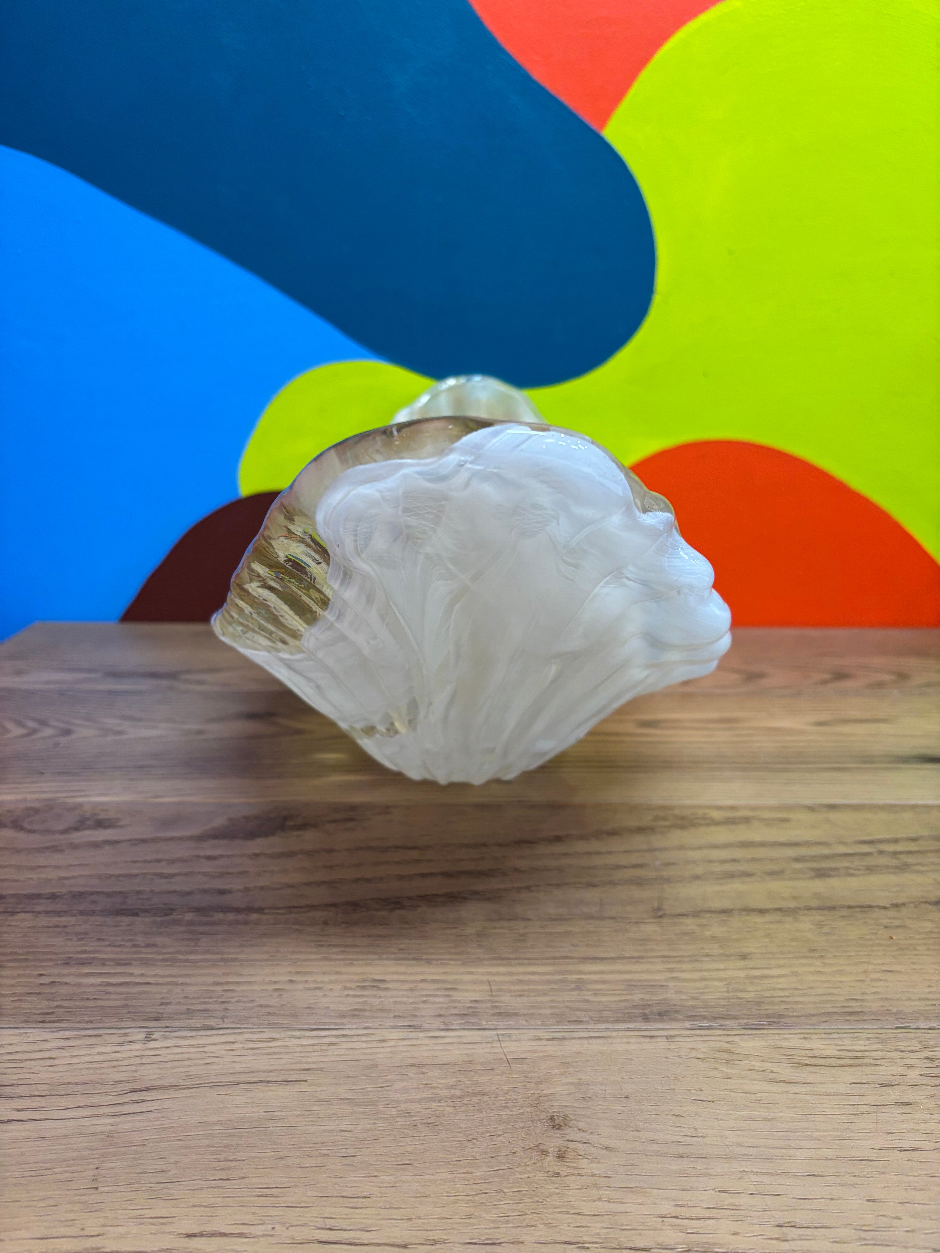 Large Glass Decor Bowl