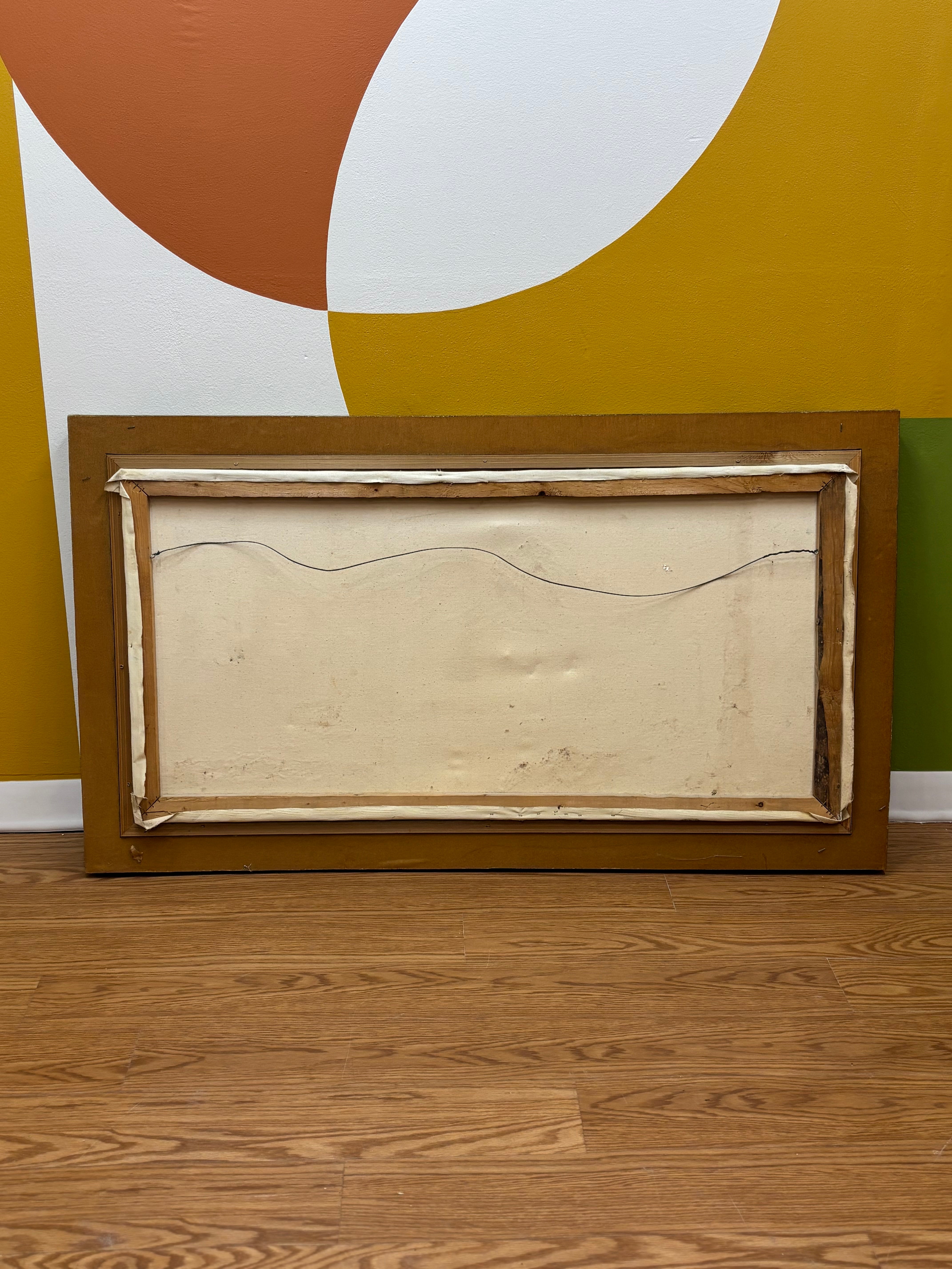 Large Framed Mountain Print