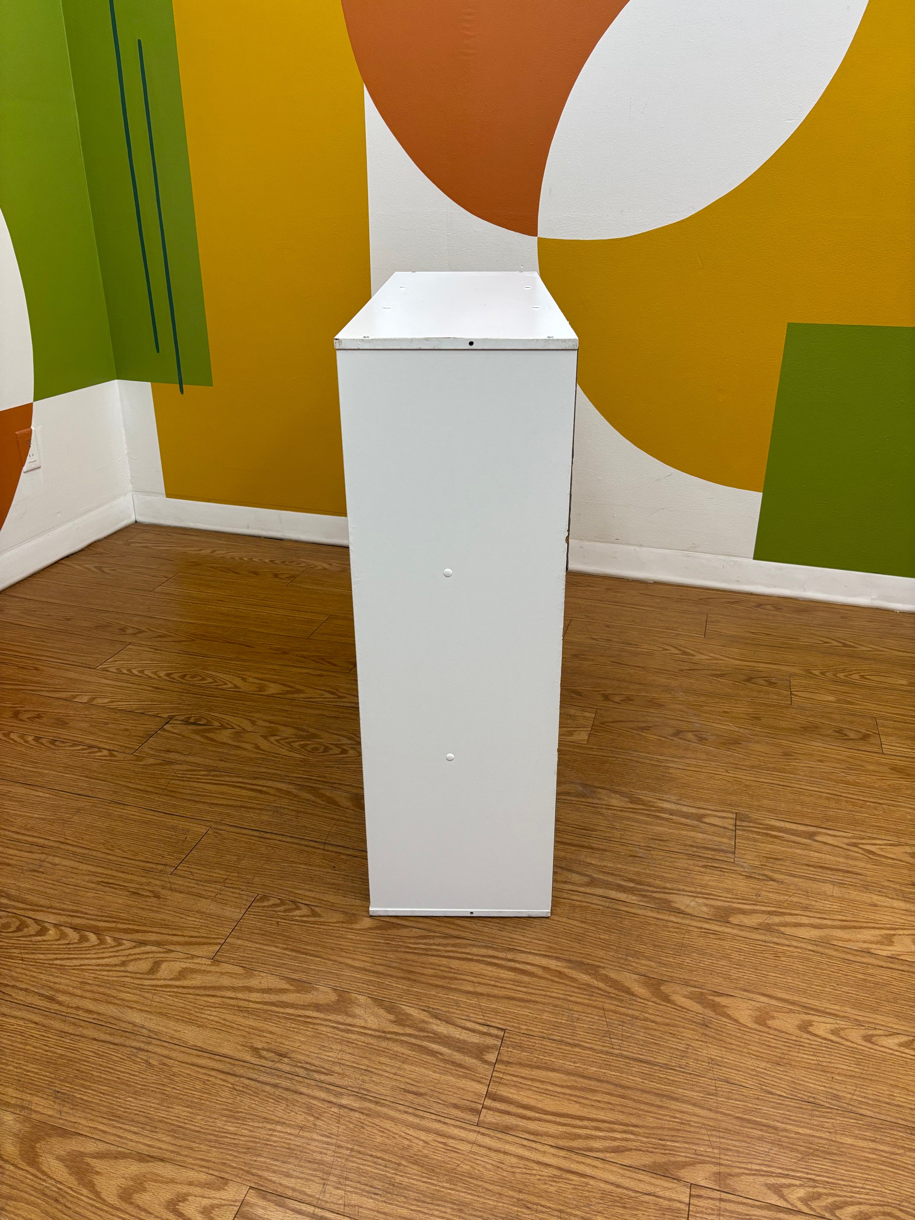9 Cube White Shelf
