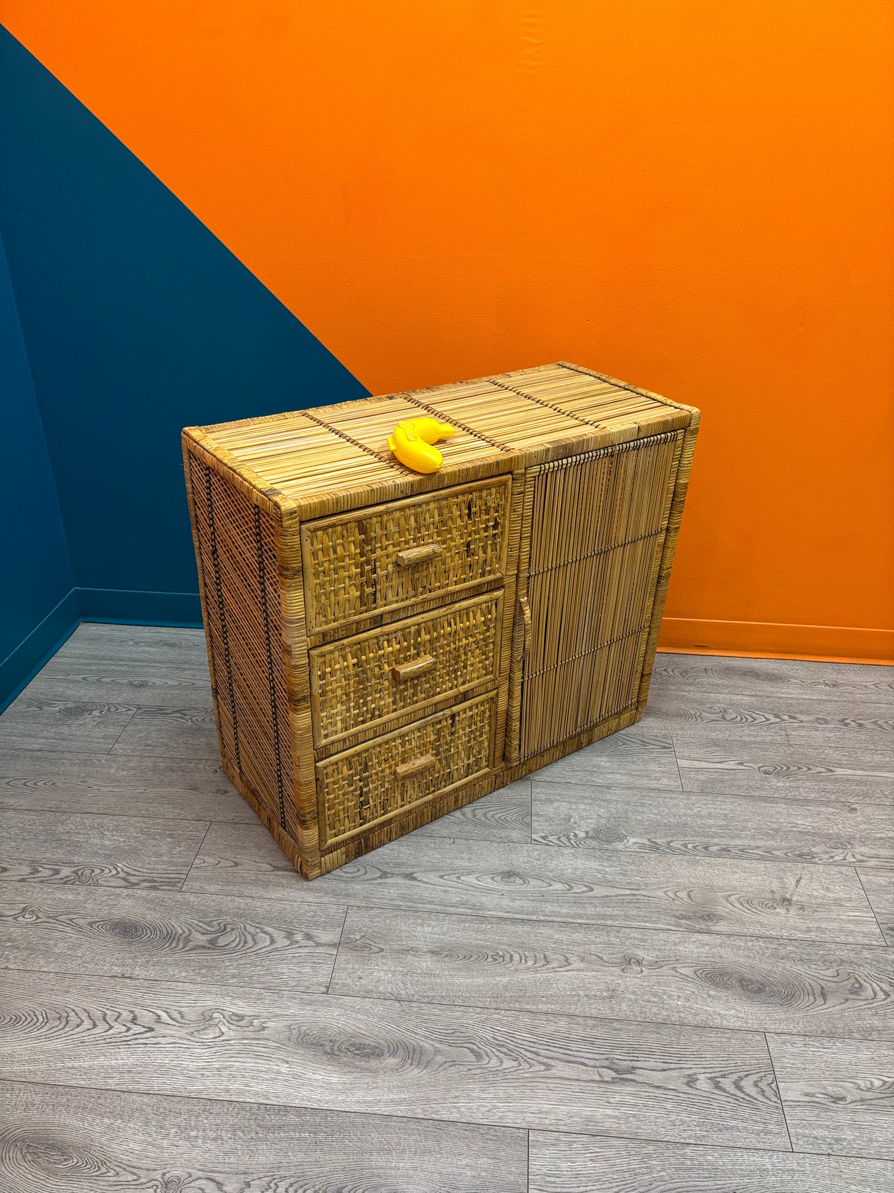 Wicker Dresser
