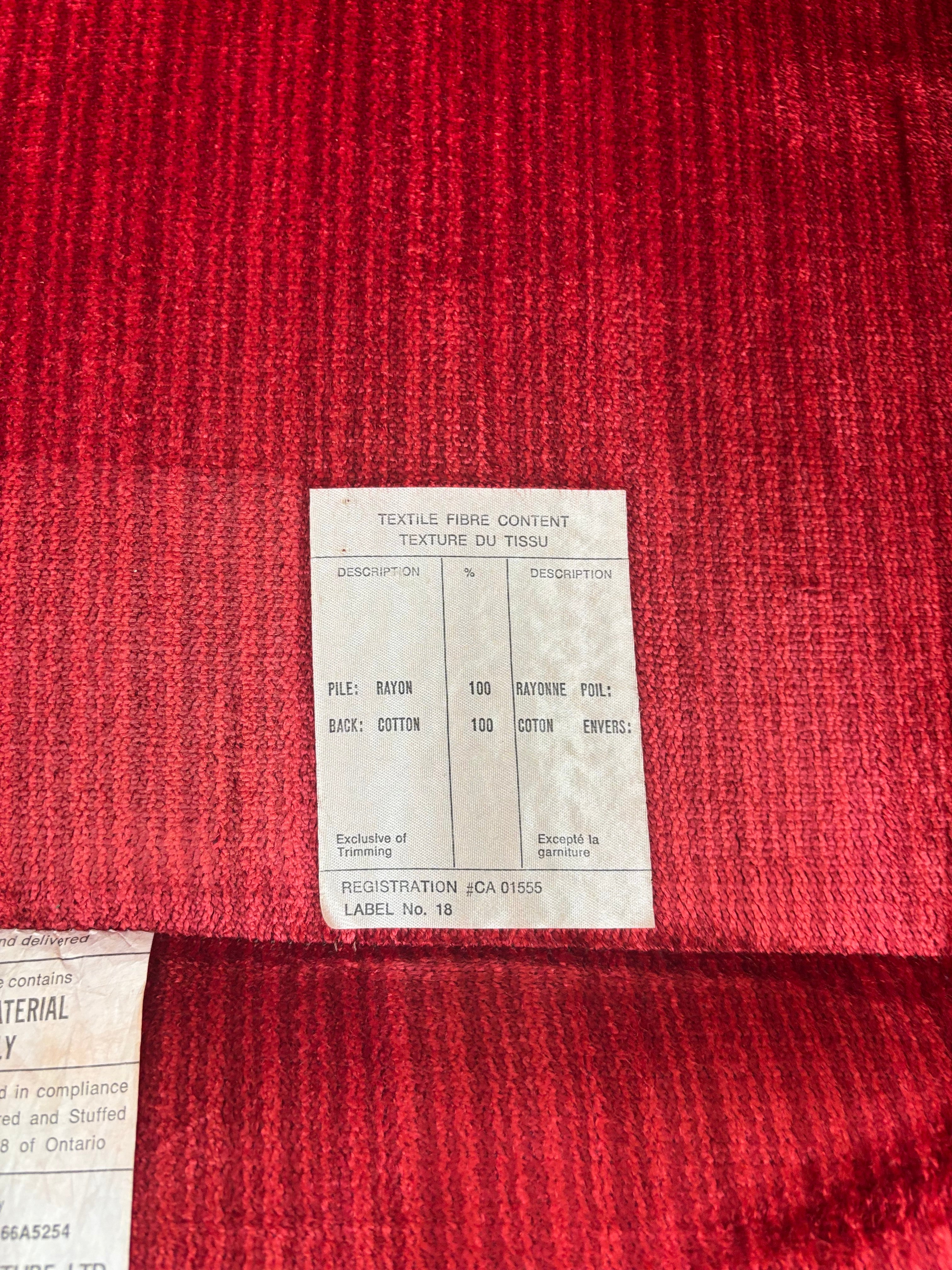 Red Accent Chair