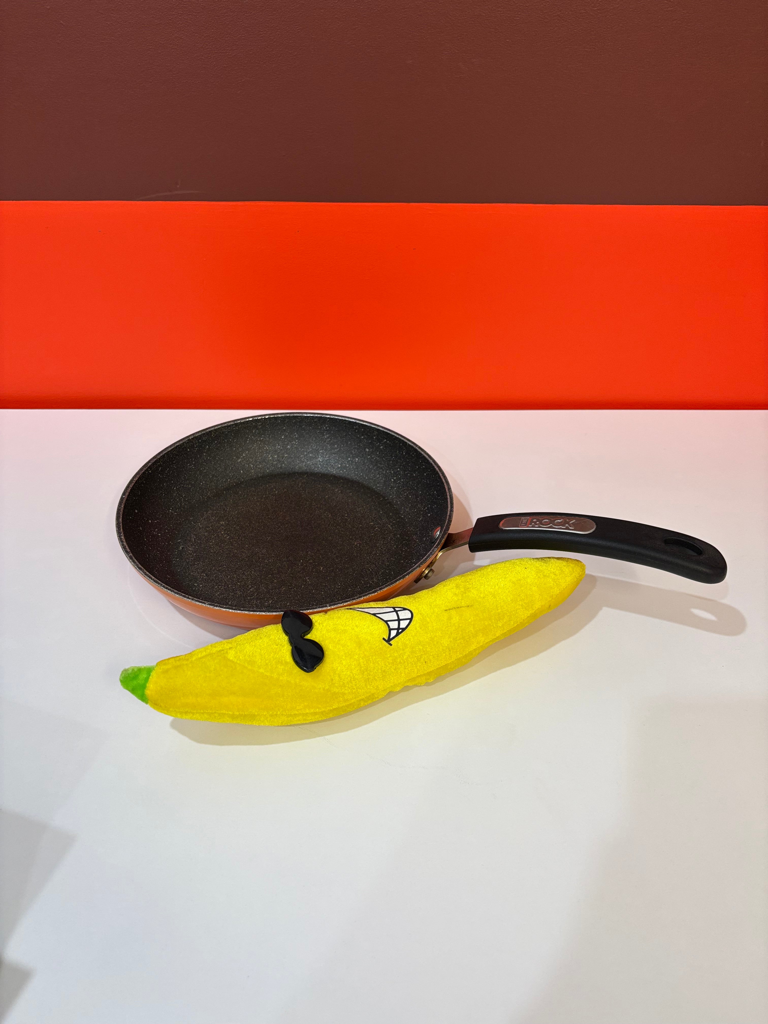 Orange Starfrit The Rock Frying Pan