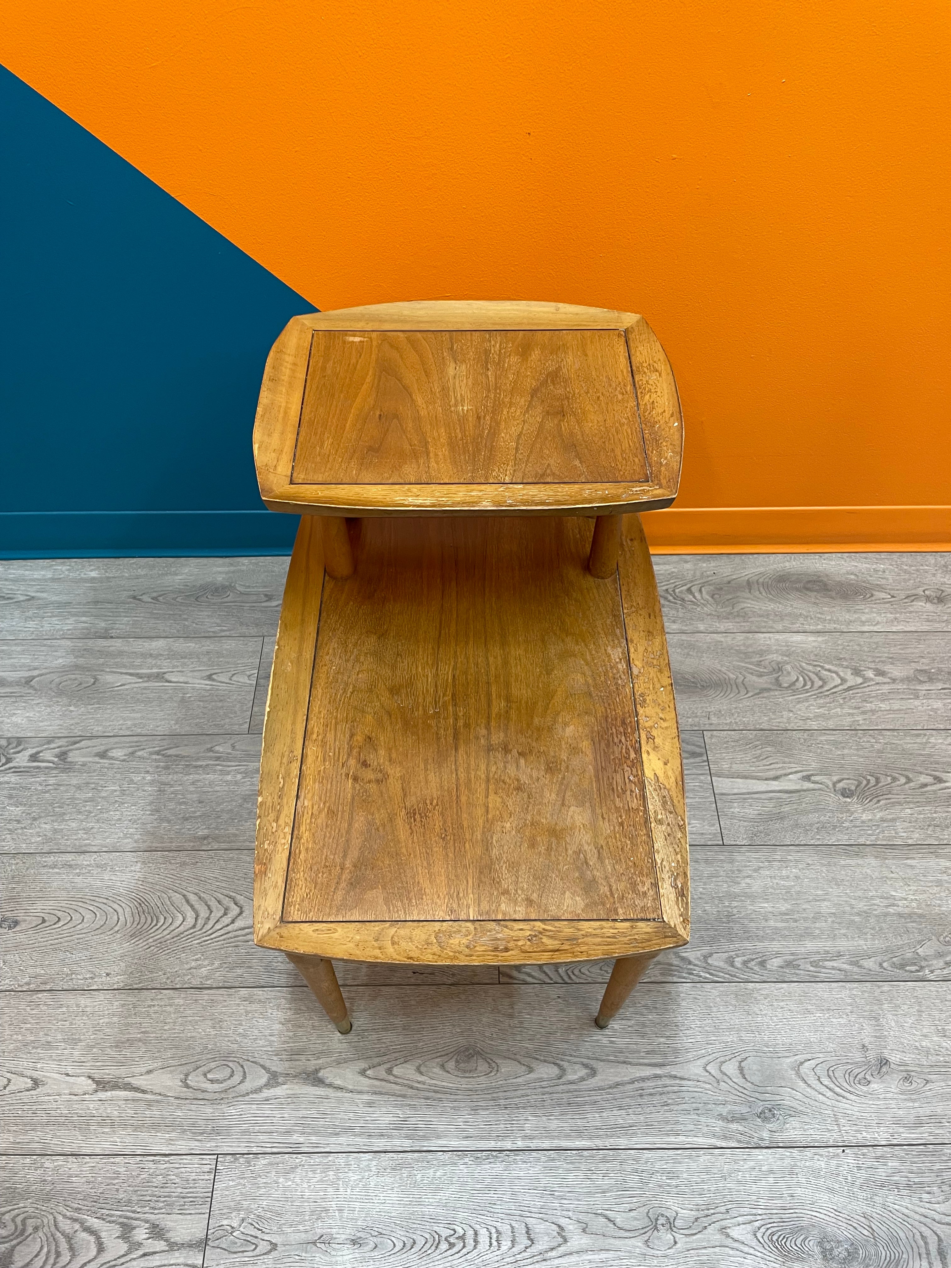 Deilcraft Wood Telephone Table #1