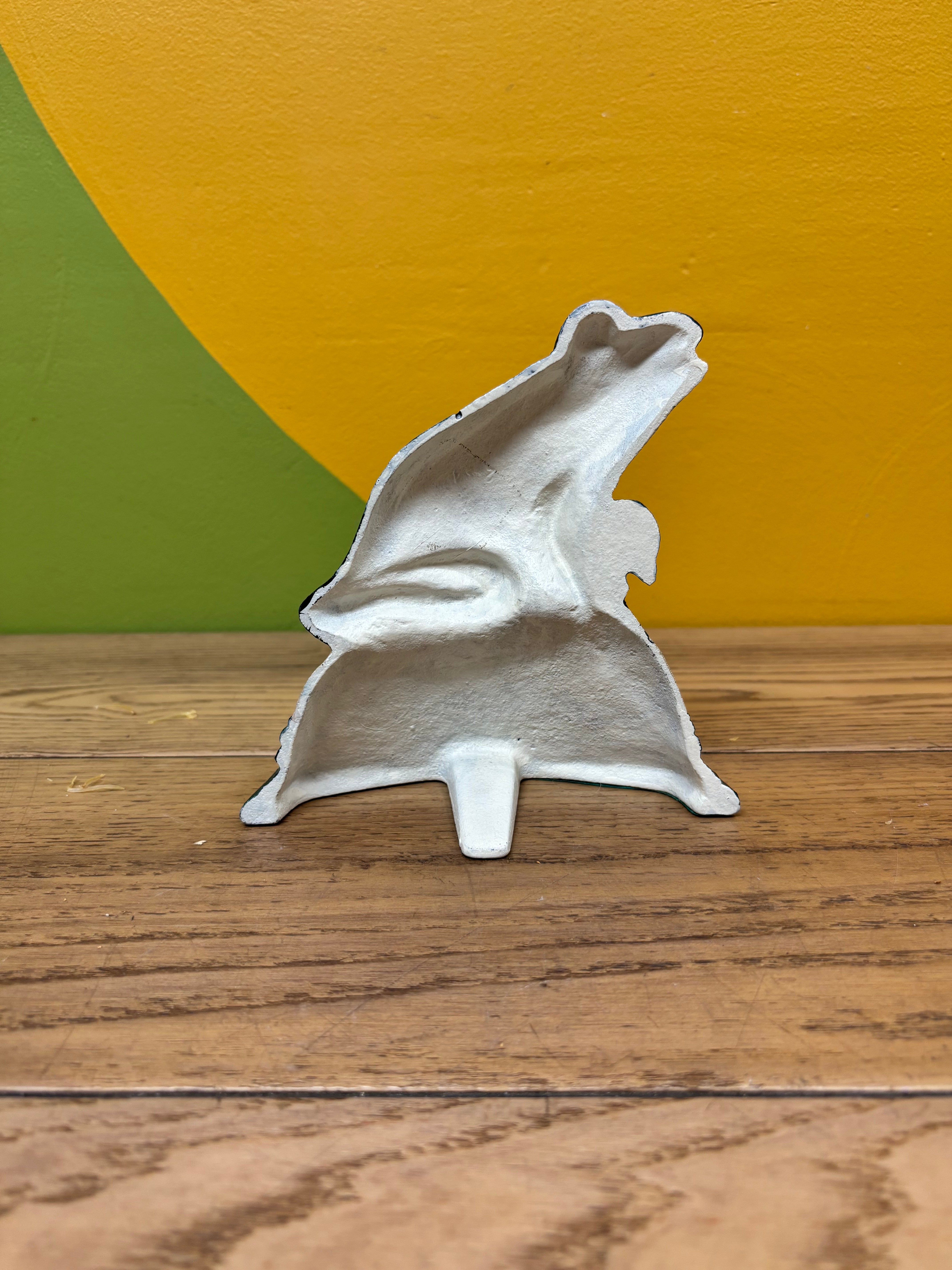 Painted Cast Iron Frog Door Stopper