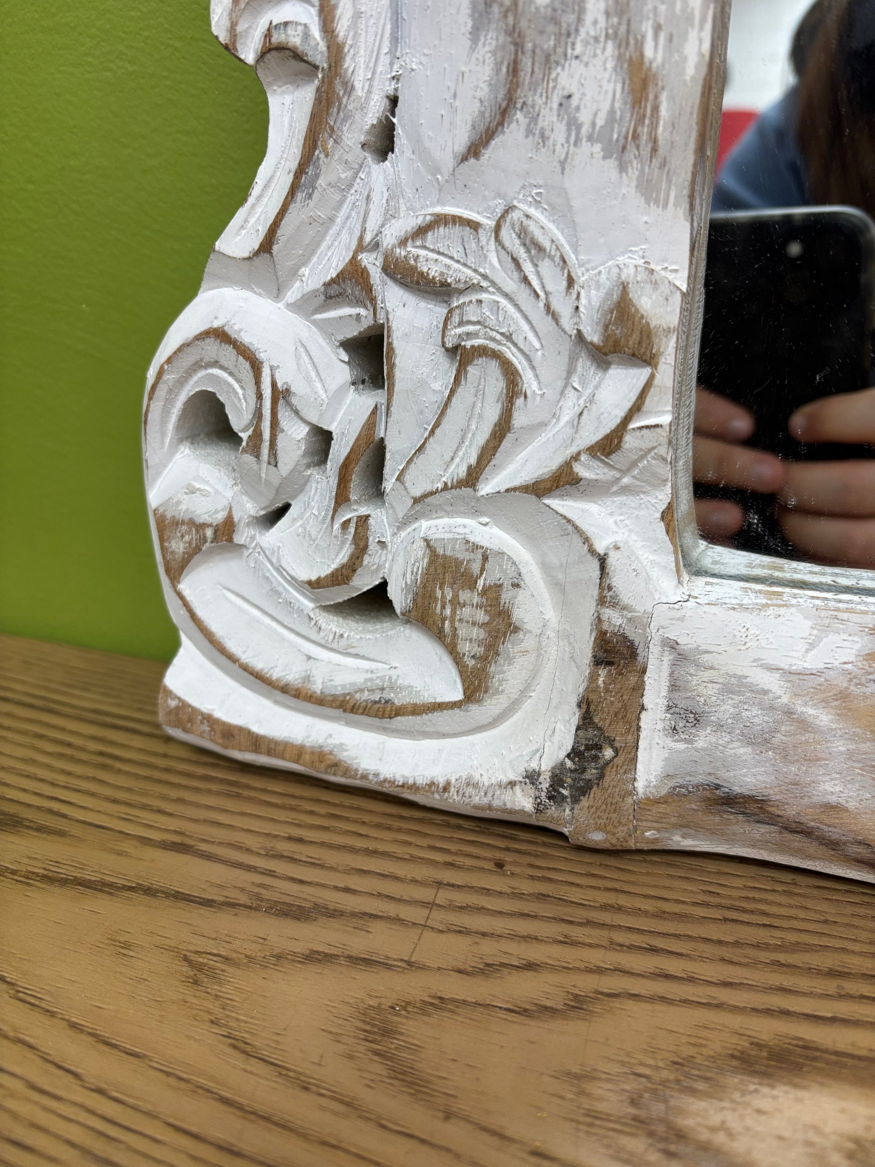 White Wall Mirror