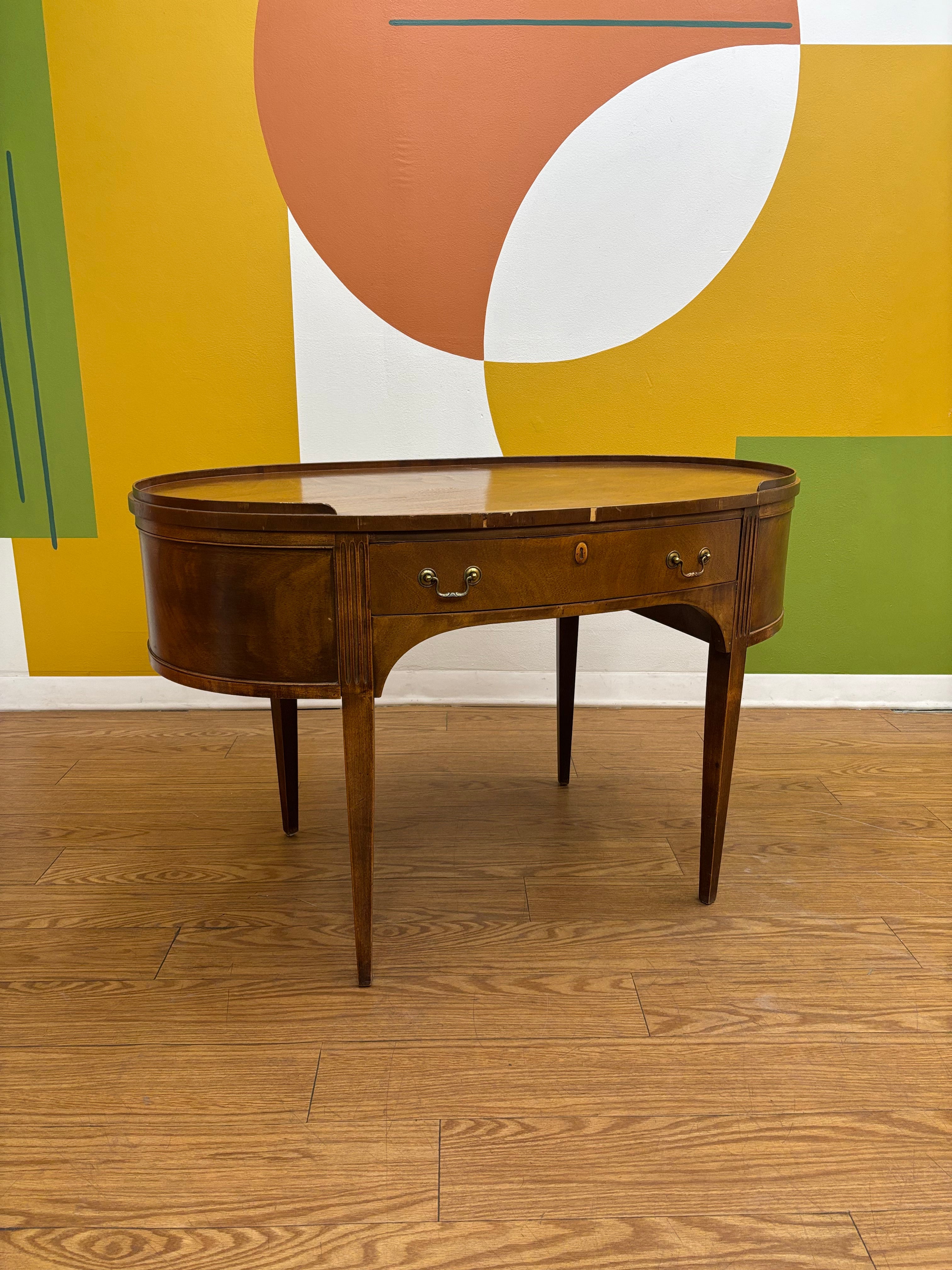 Pendleton Oval Writing Desk - Irwin