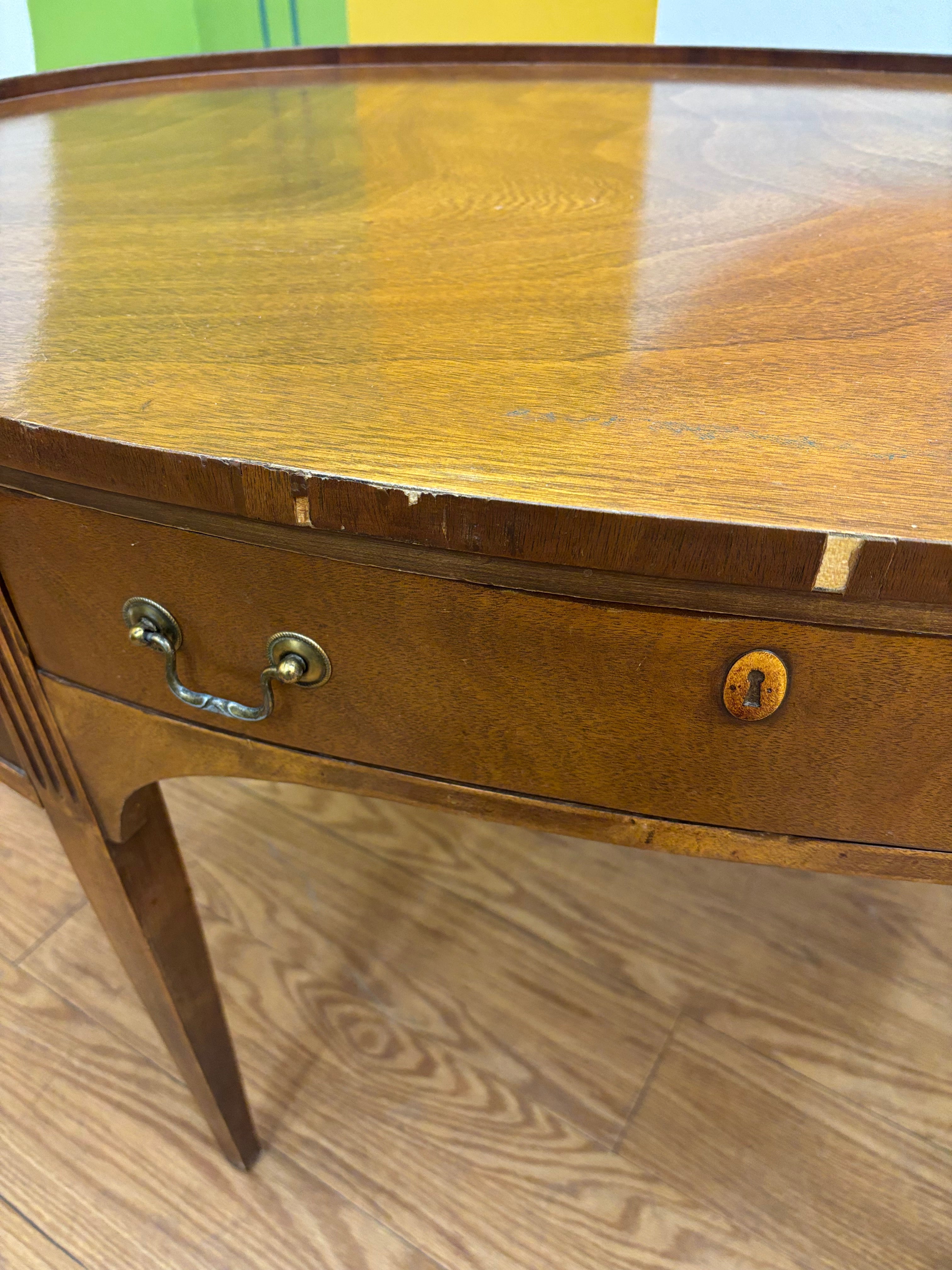 Pendleton Oval Writing Desk - Irwin