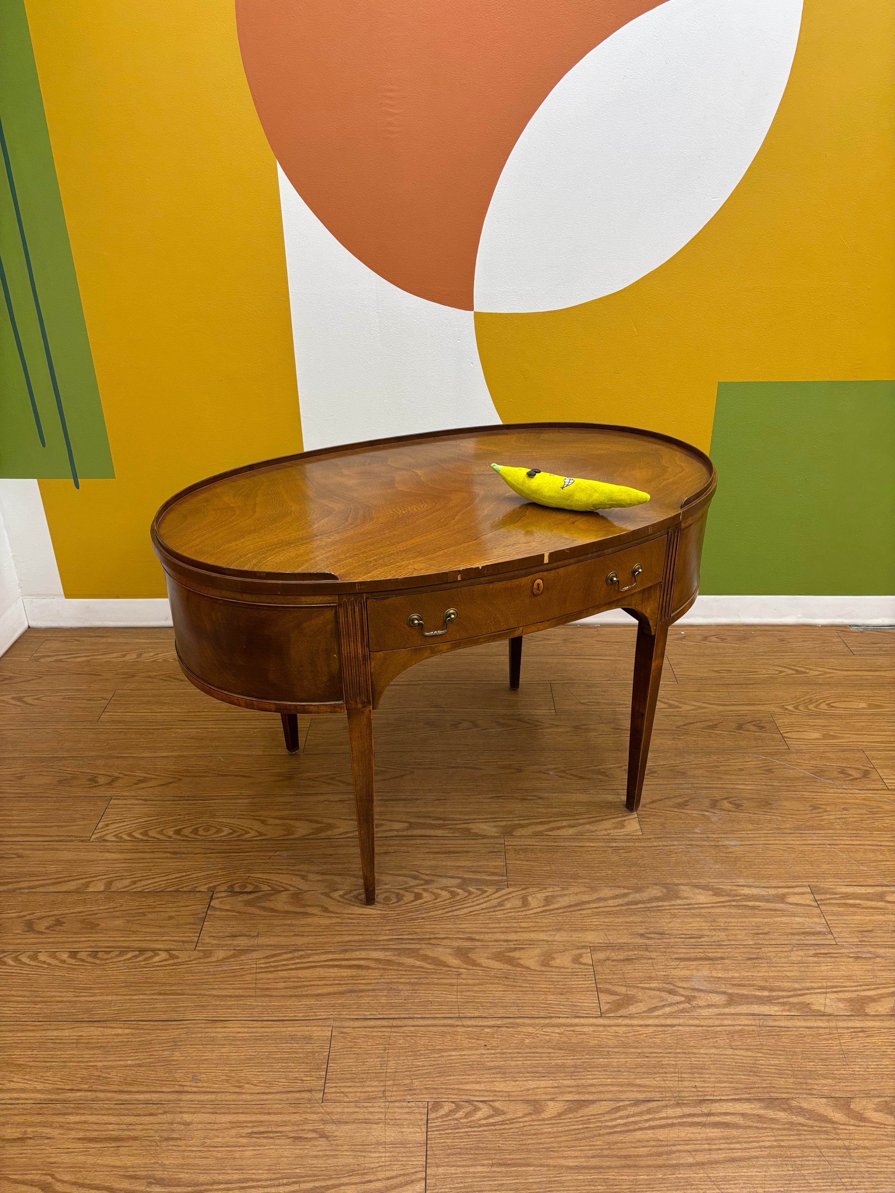 Pendleton Oval Writing Desk - Irwin