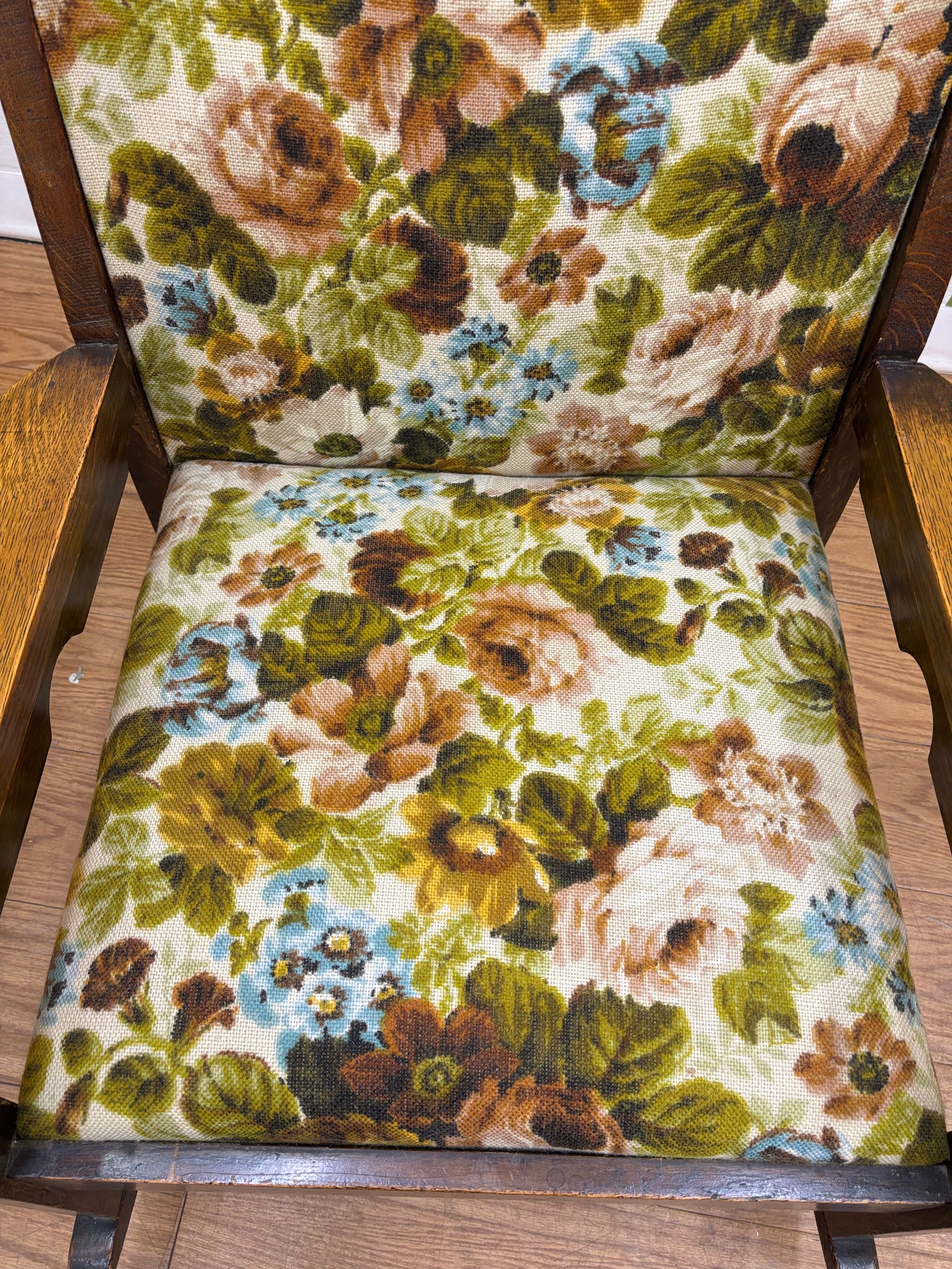 Low Square Rocking Chair
