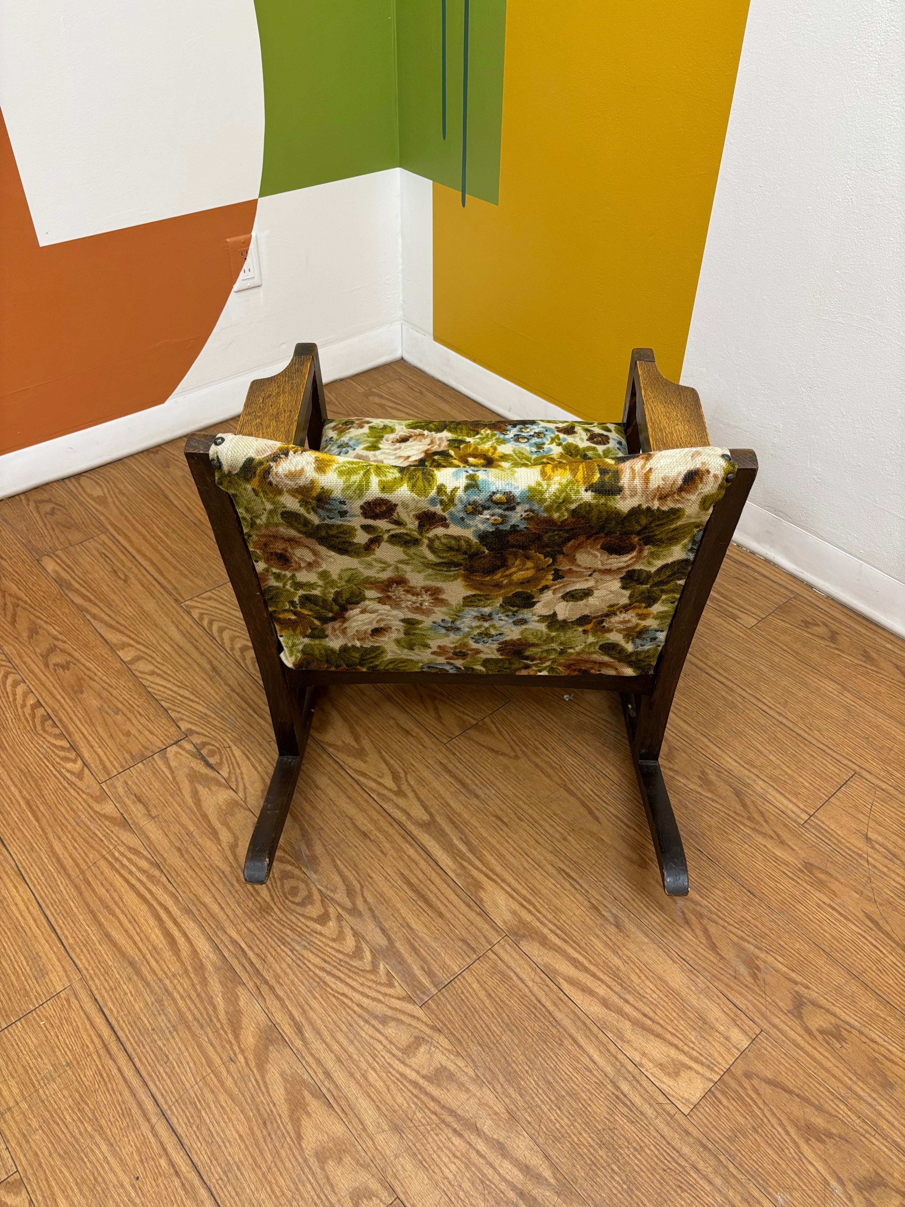 Low Square Rocking Chair