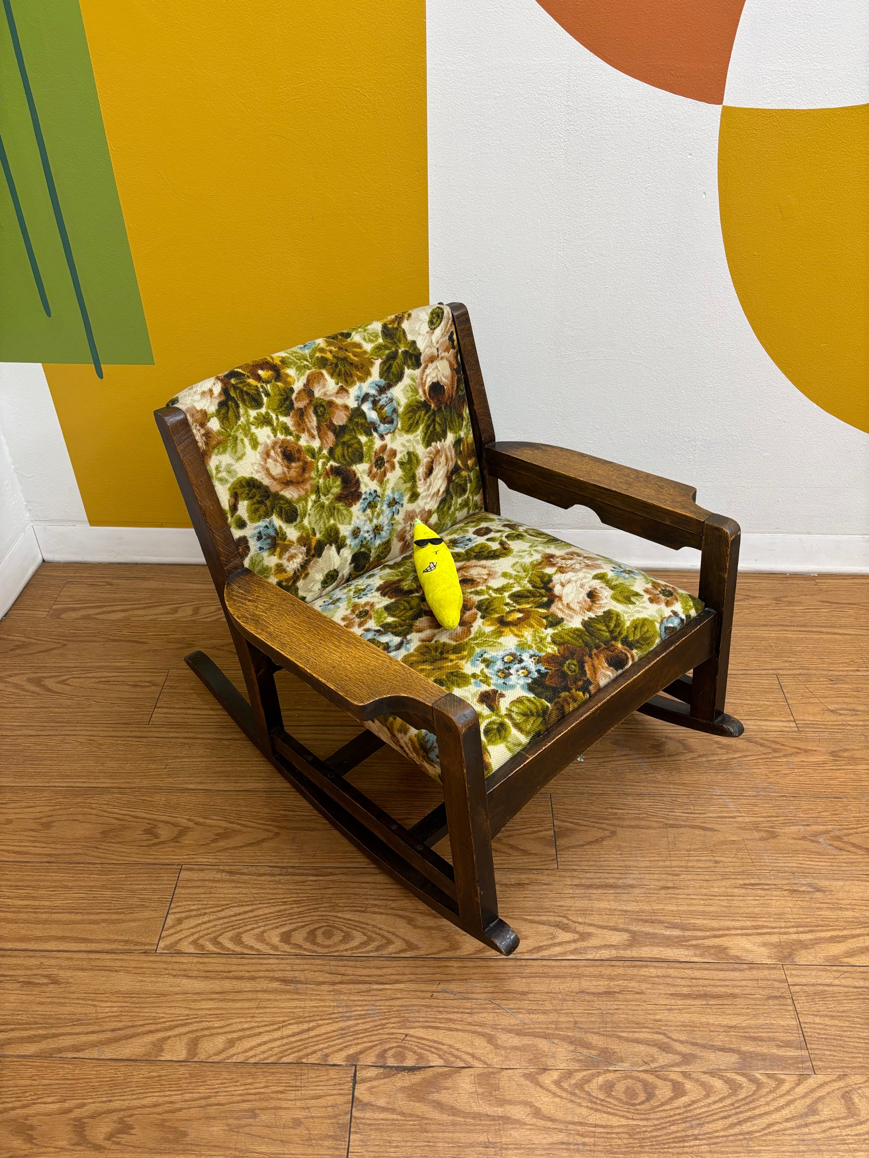 Low Square Rocking Chair