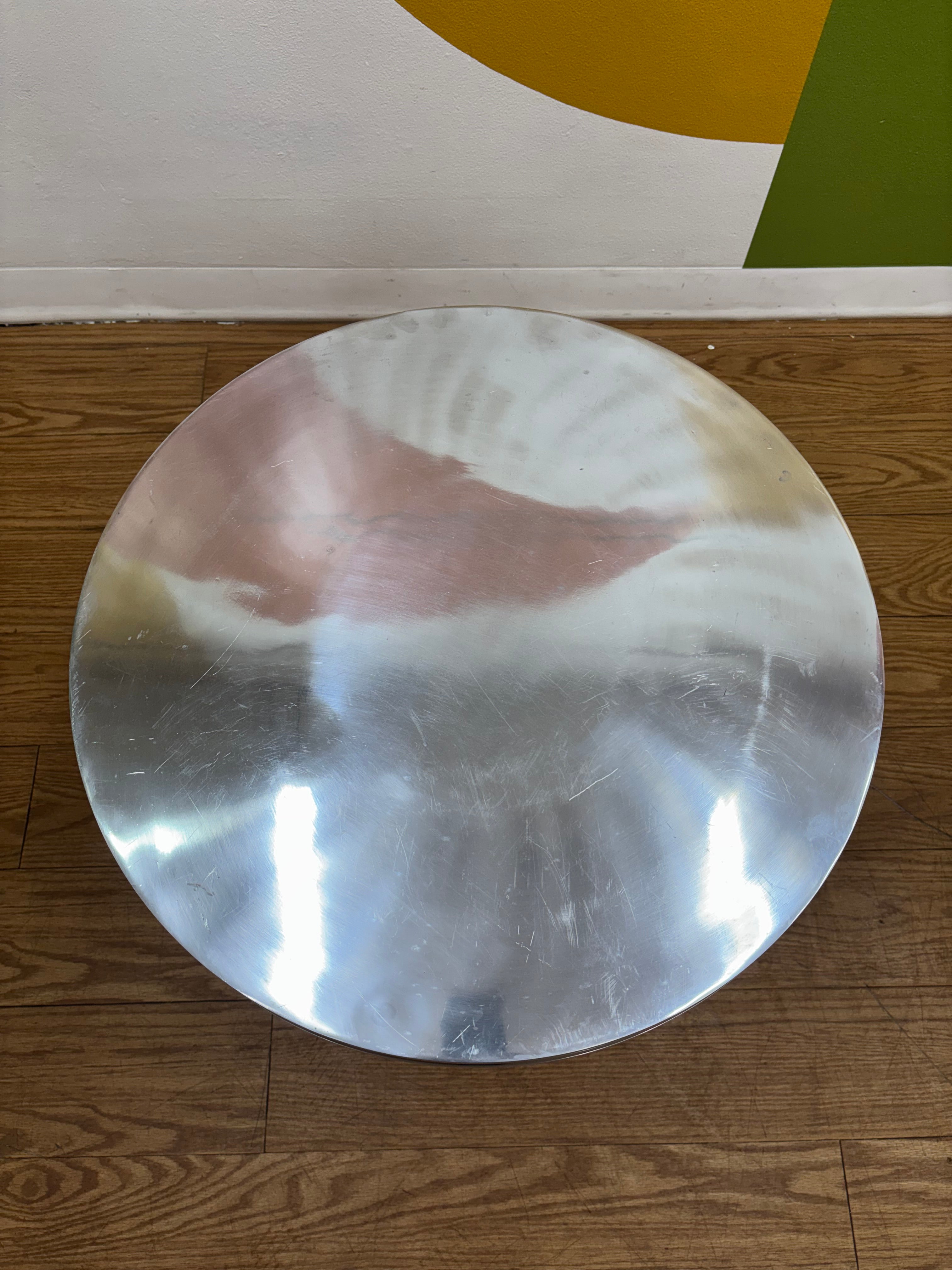 Chrome Side Table