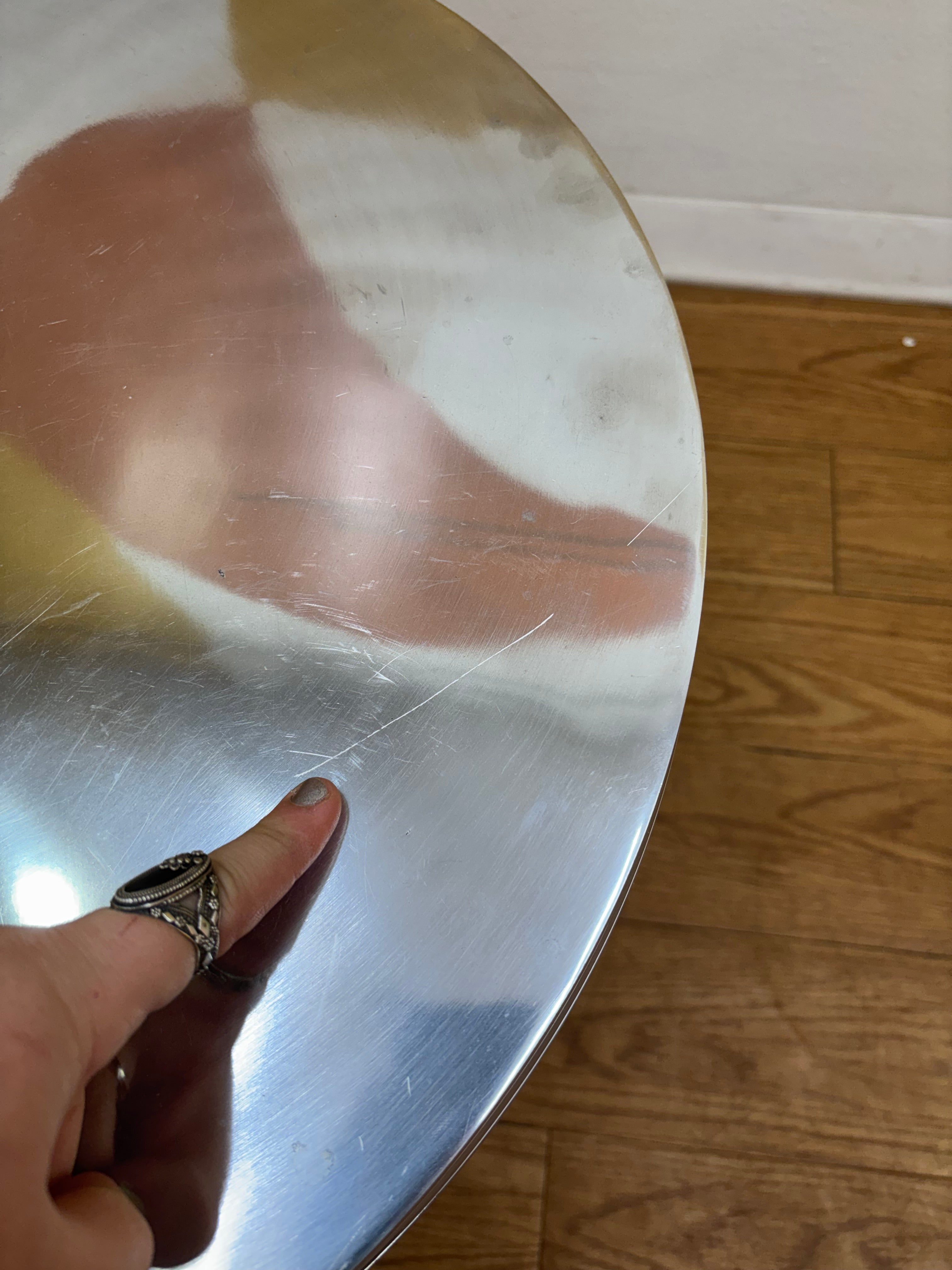 Chrome Side Table