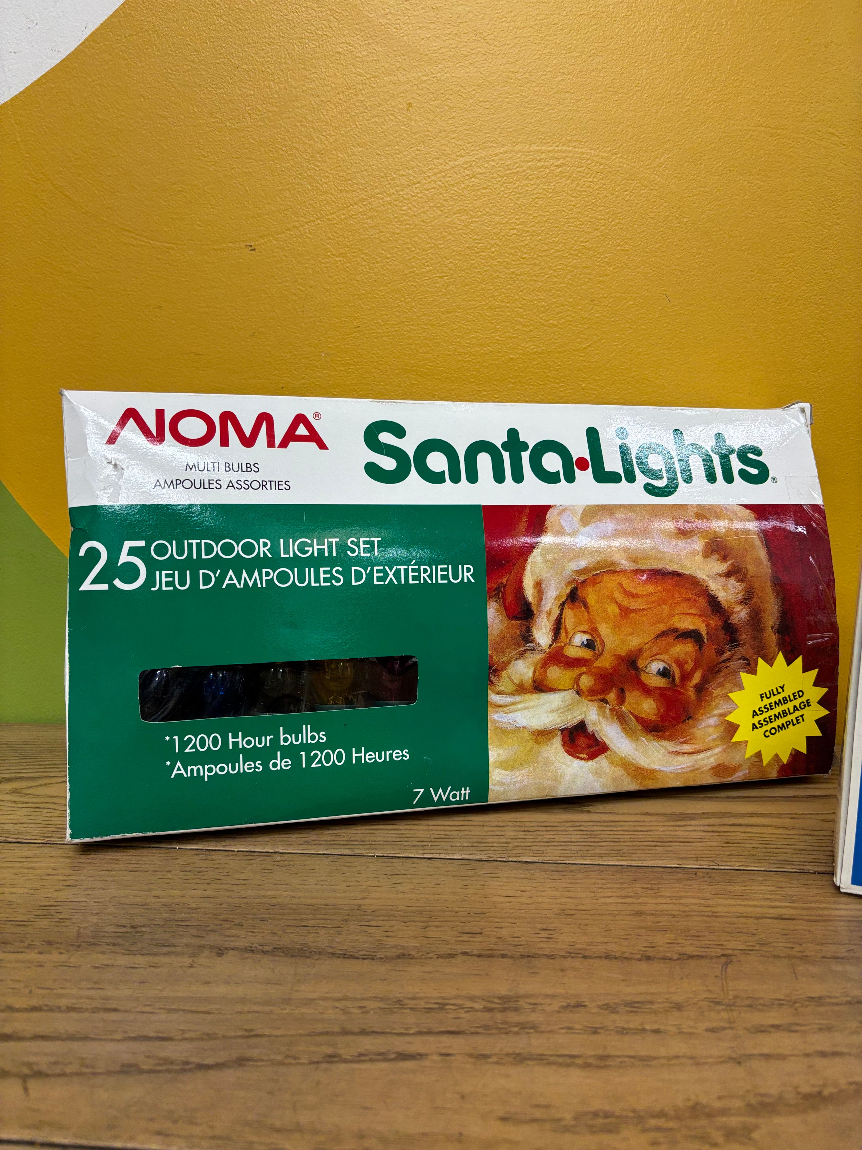 NOMA Santa-Lights 25-Bulb Outdoor Christmas Light