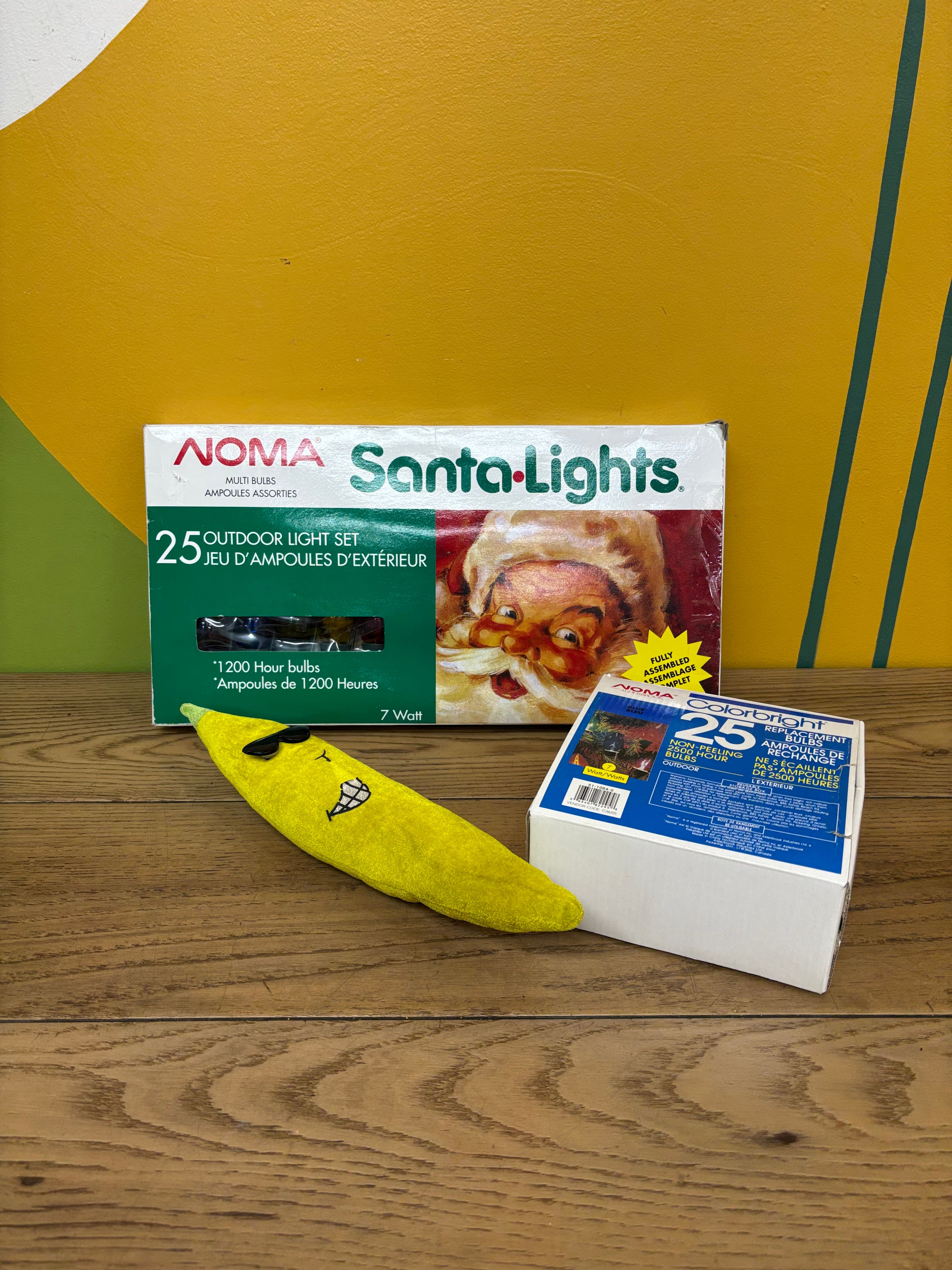 NOMA Santa-Lights 25-Bulb Outdoor Christmas Light