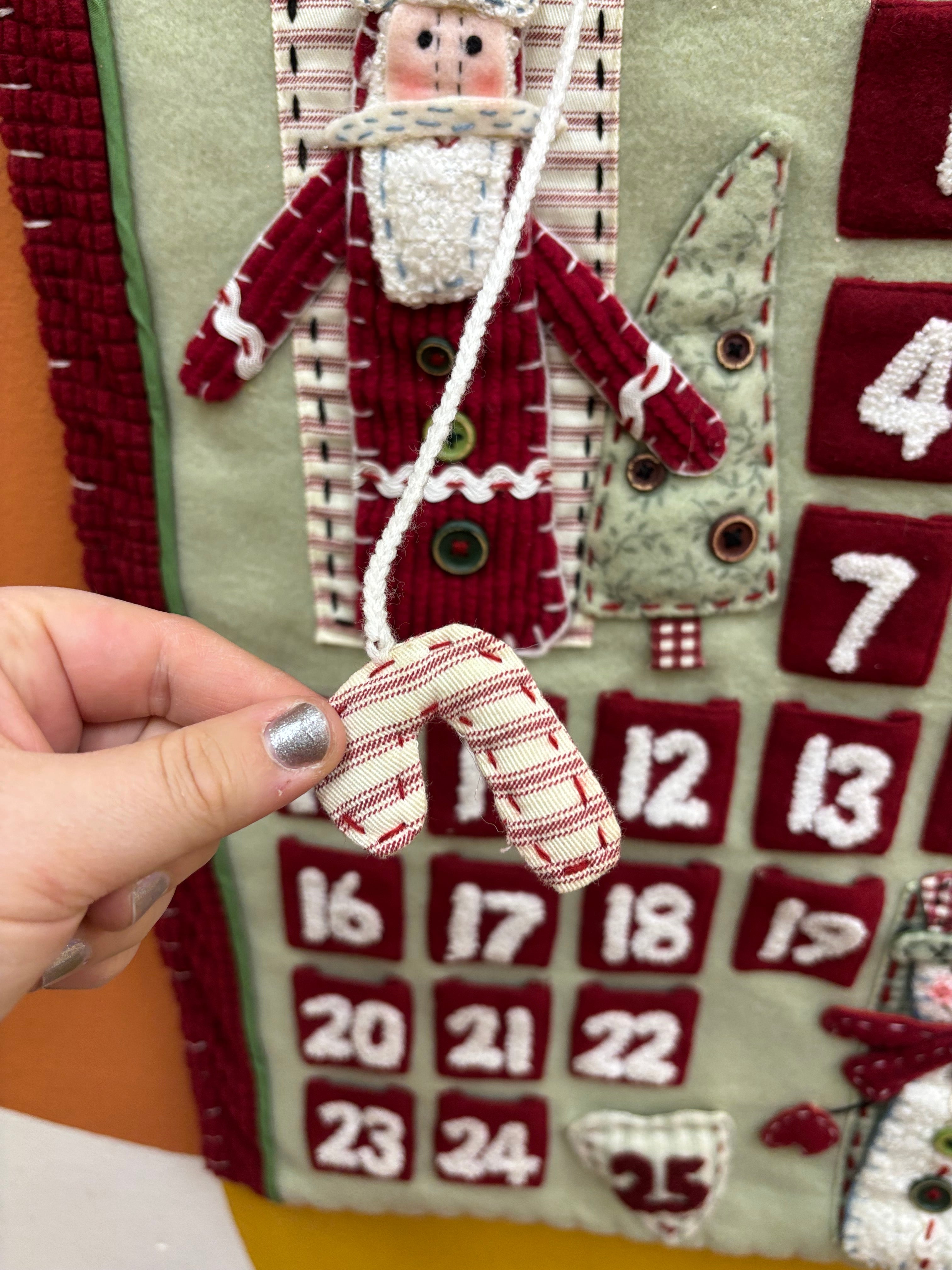 Fabric Christmas Advent Calendar