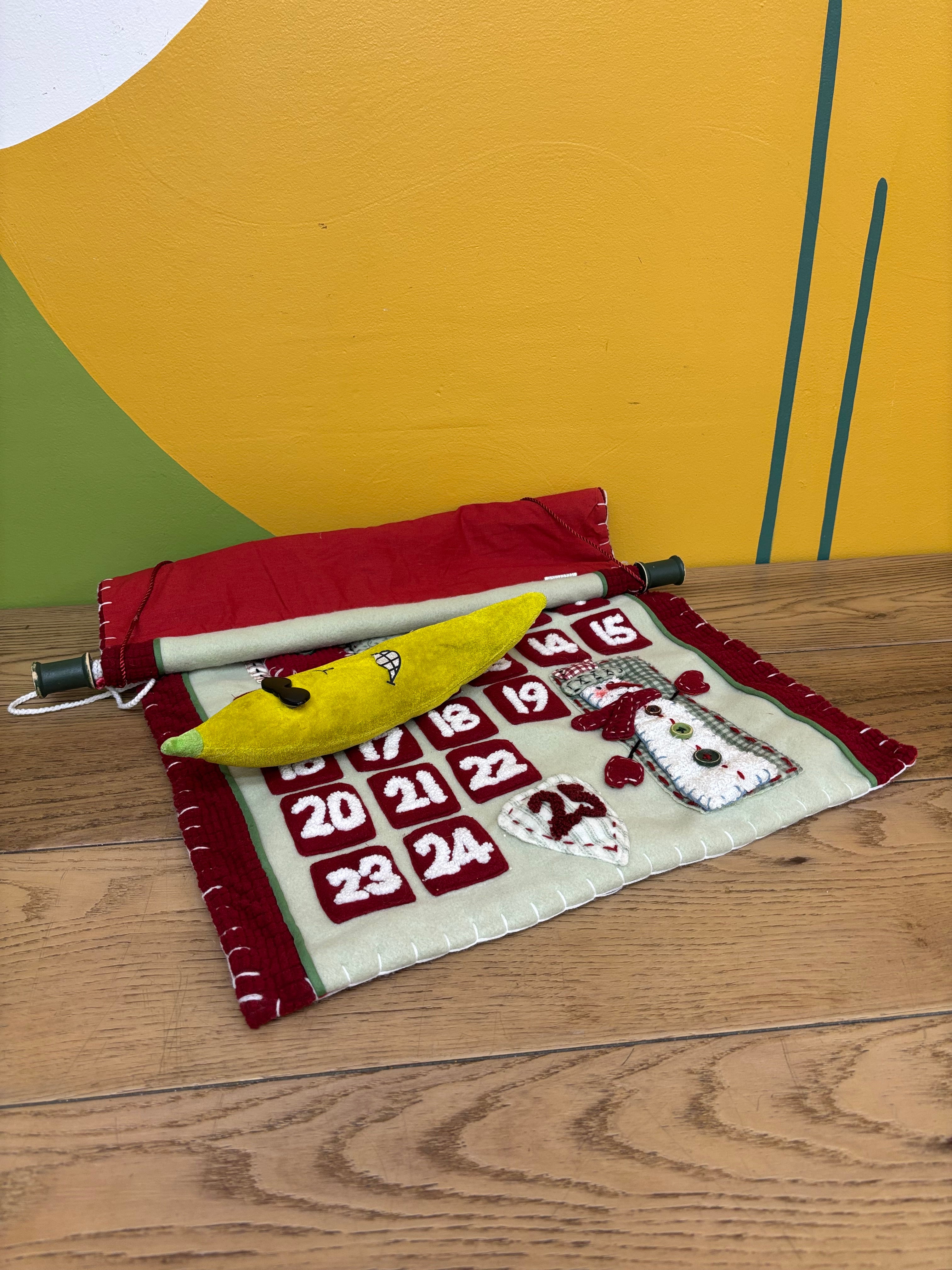Fabric Christmas Advent Calendar