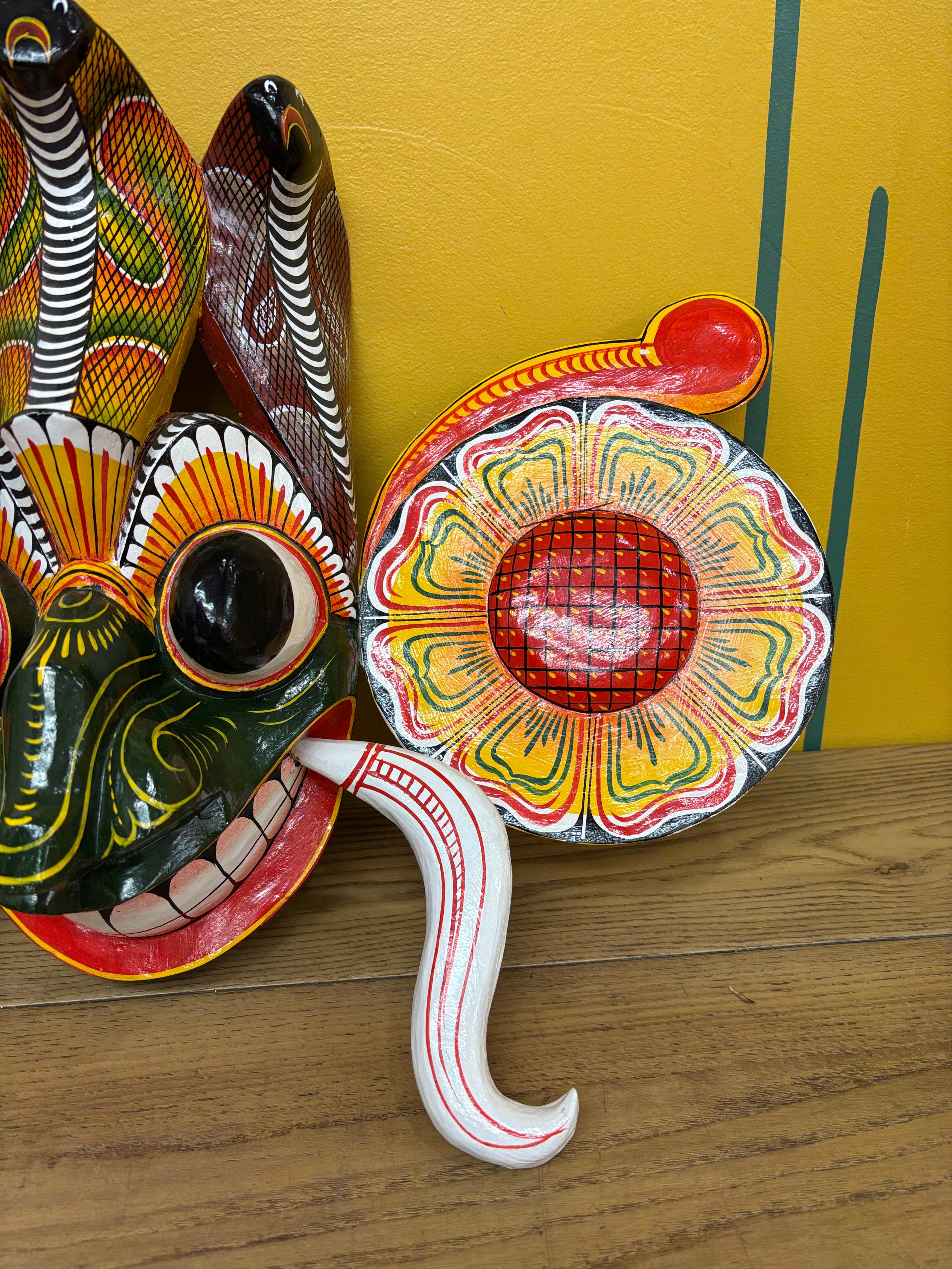 Handcrafted Traditional Wooden Mask
