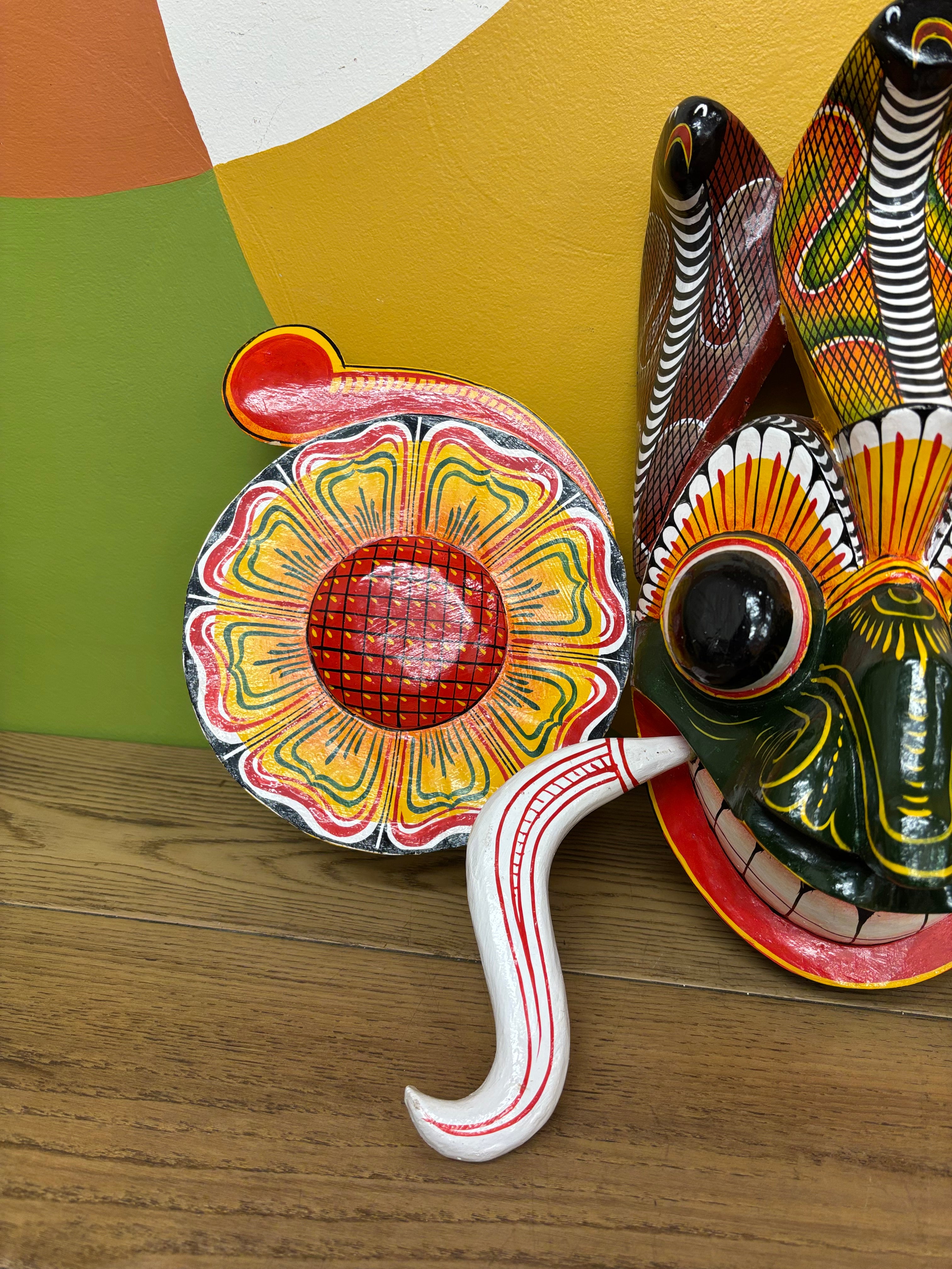 Handcrafted Traditional Wooden Mask