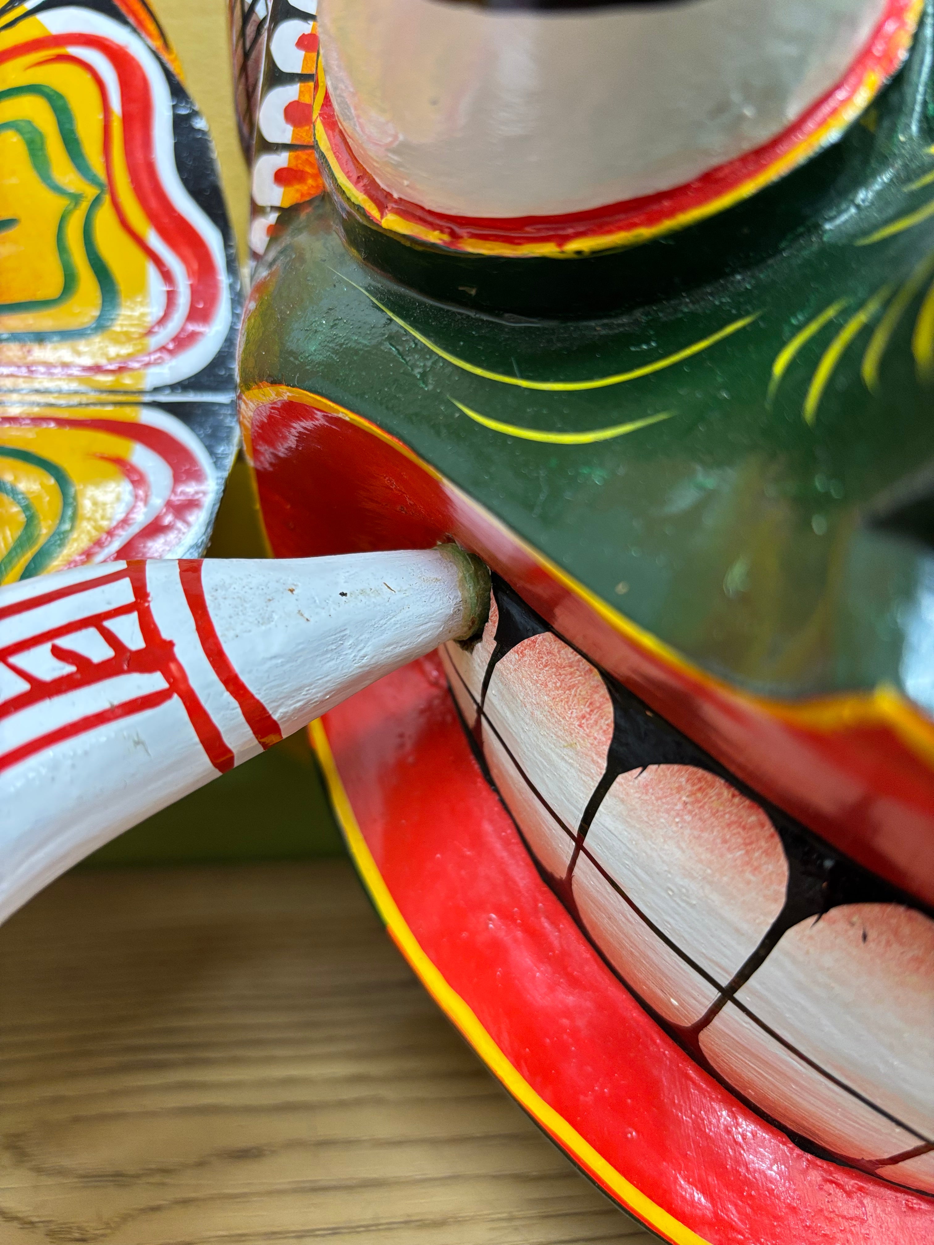 Handcrafted Traditional Wooden Mask