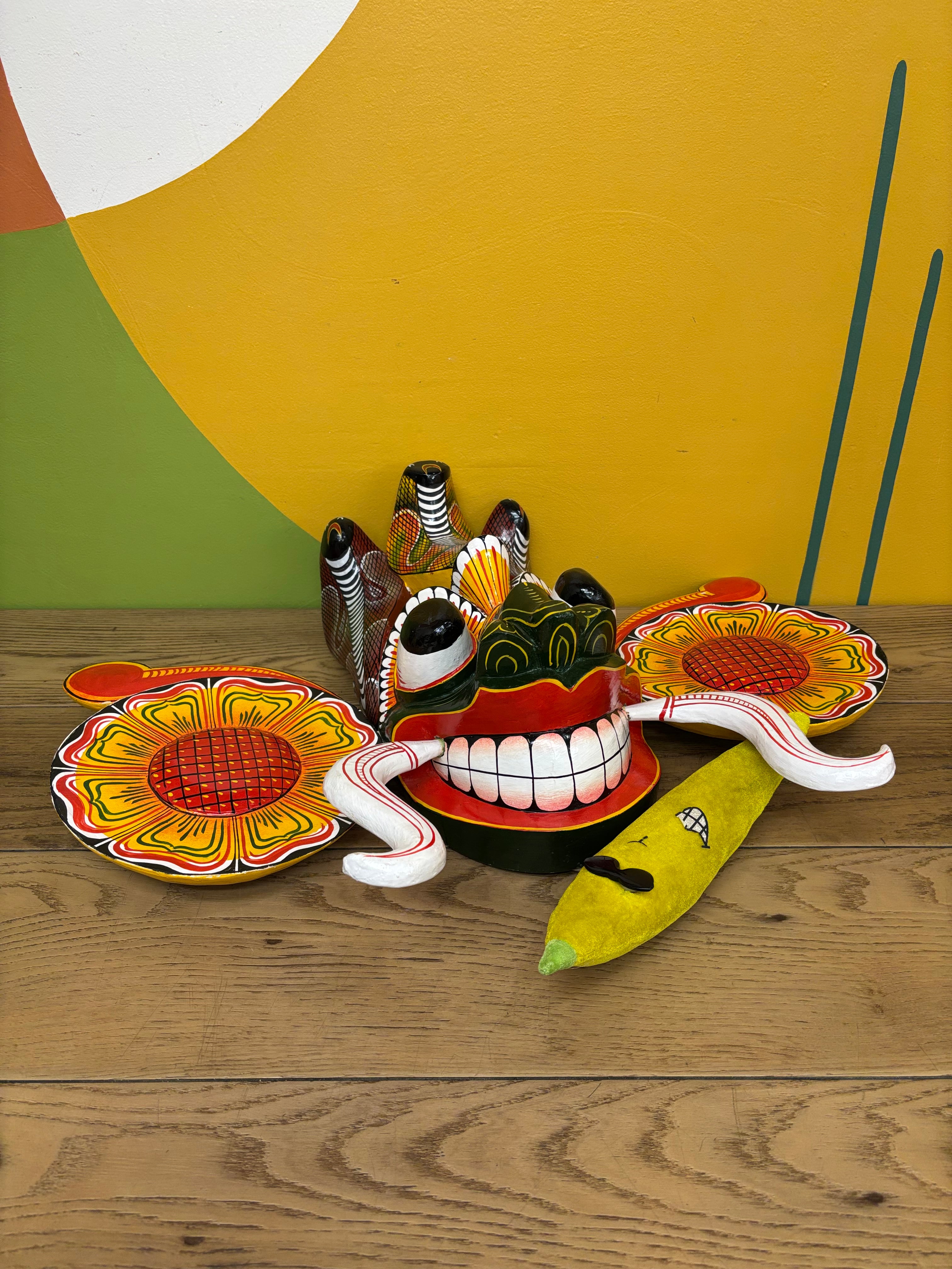 Handcrafted Traditional Wooden Mask