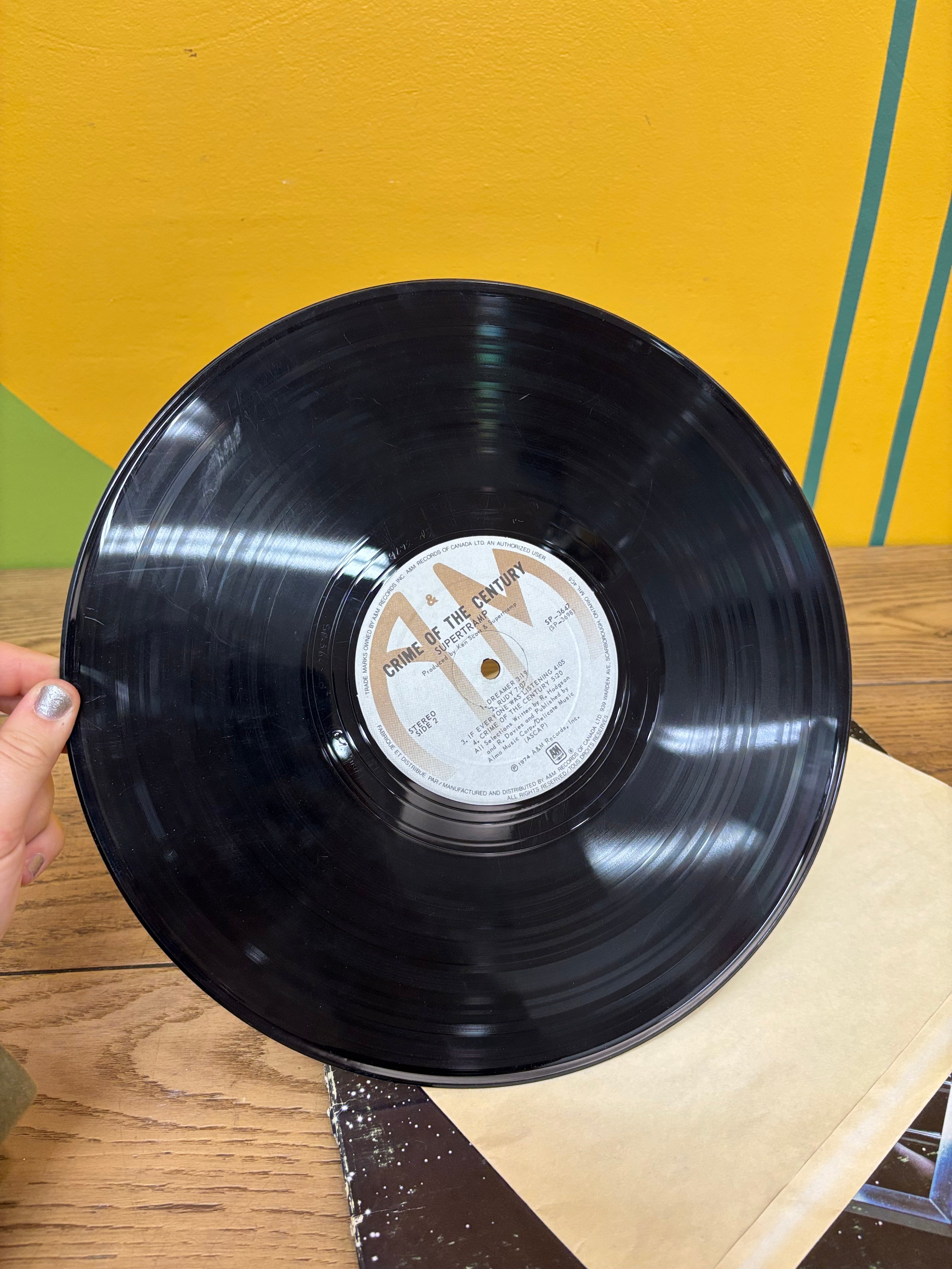 Supertramp Vinyl - Crime of the Century
