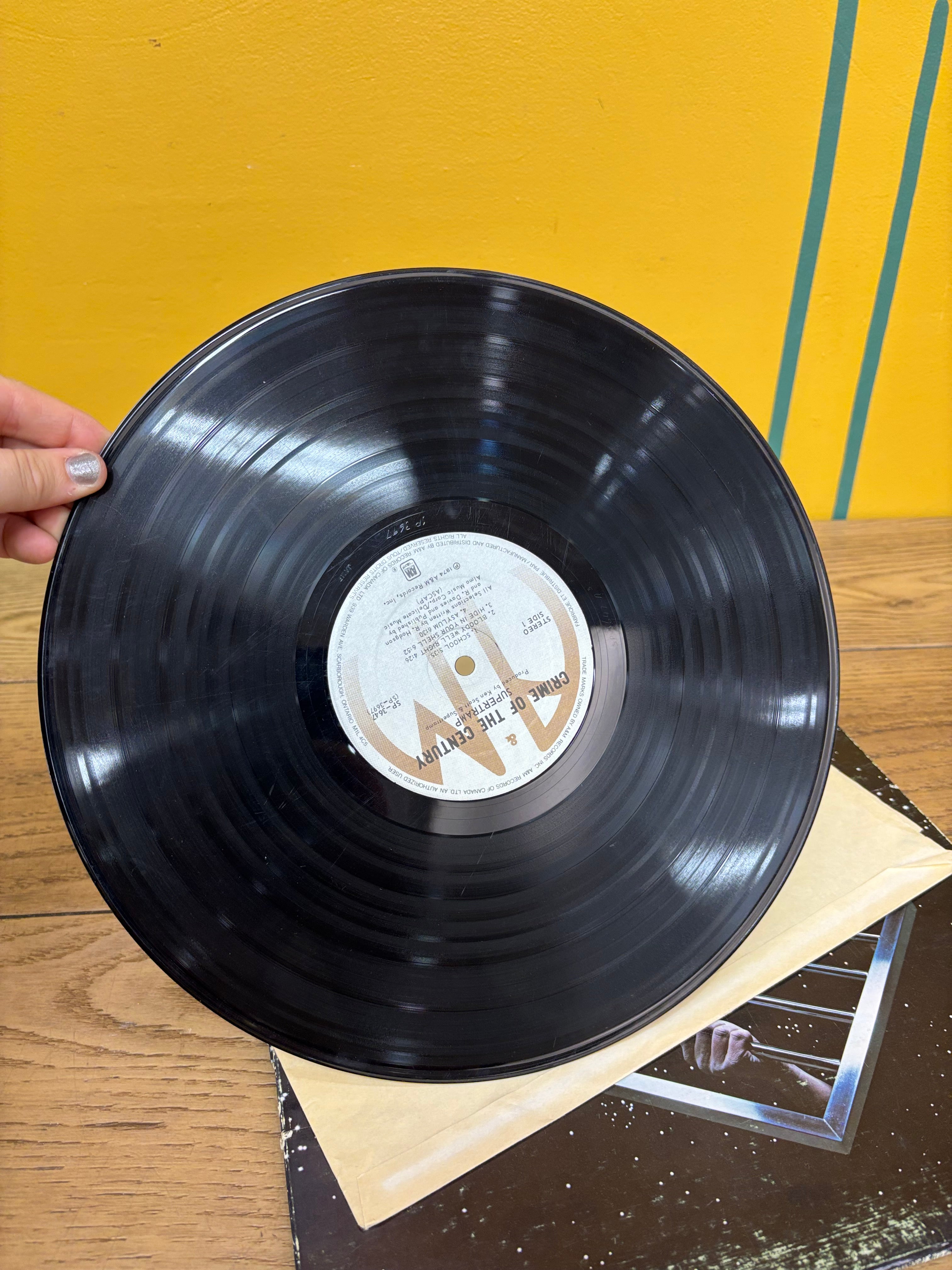 Supertramp Vinyl - Crime of the Century