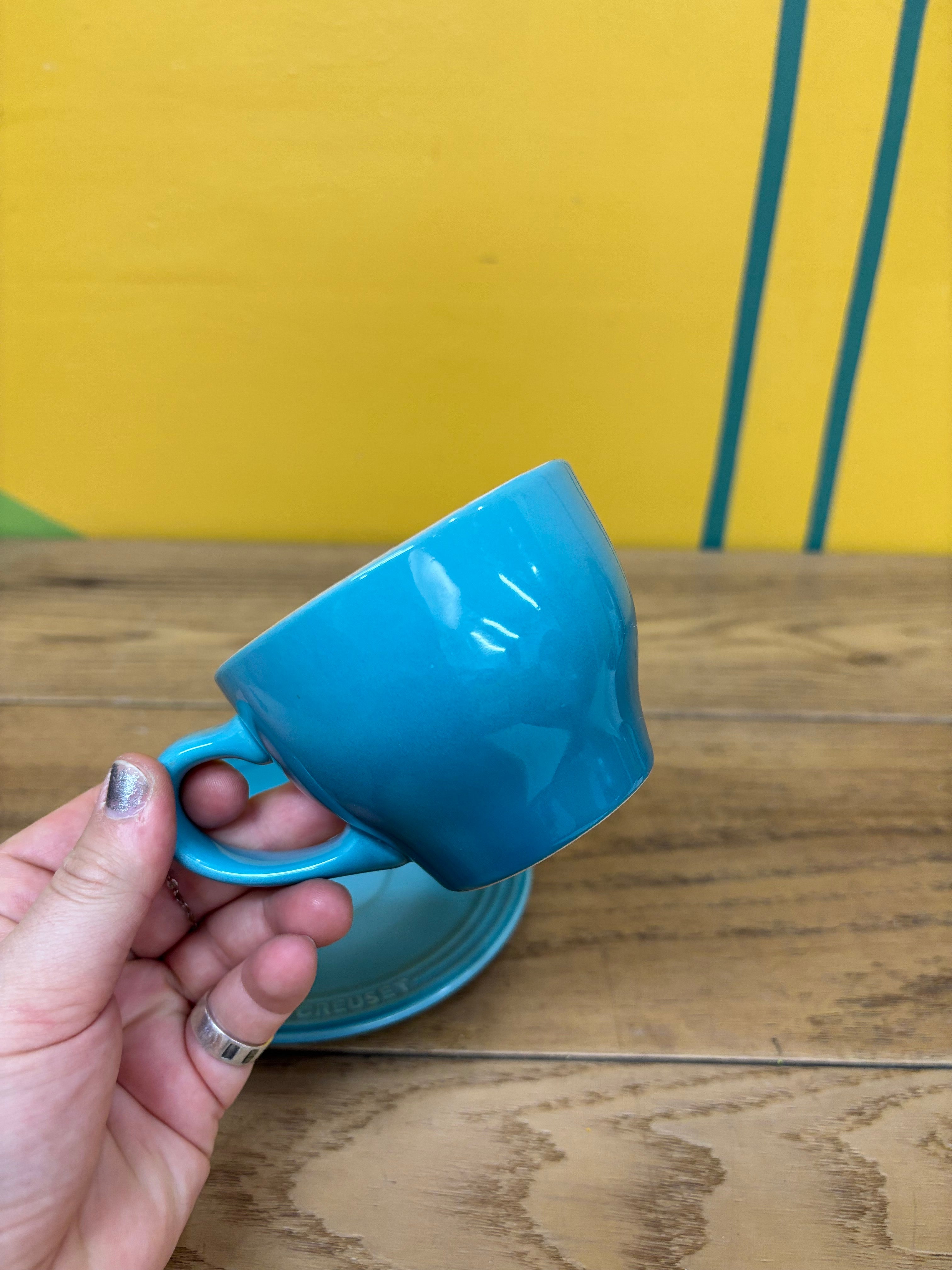 Le Creuset Mug with Saucer (4 available)