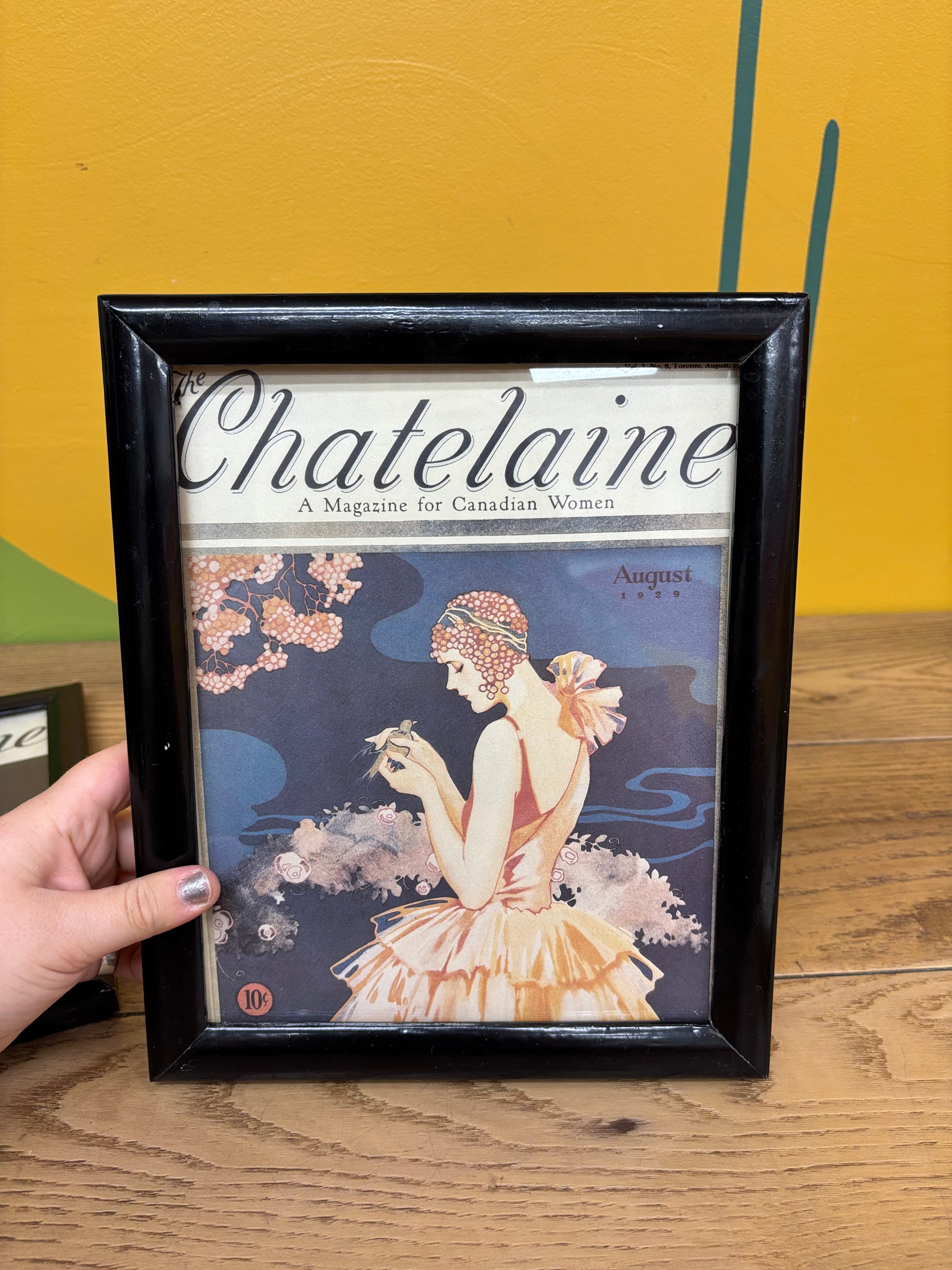 (2) Chatelaine Magazine Cover Prints
