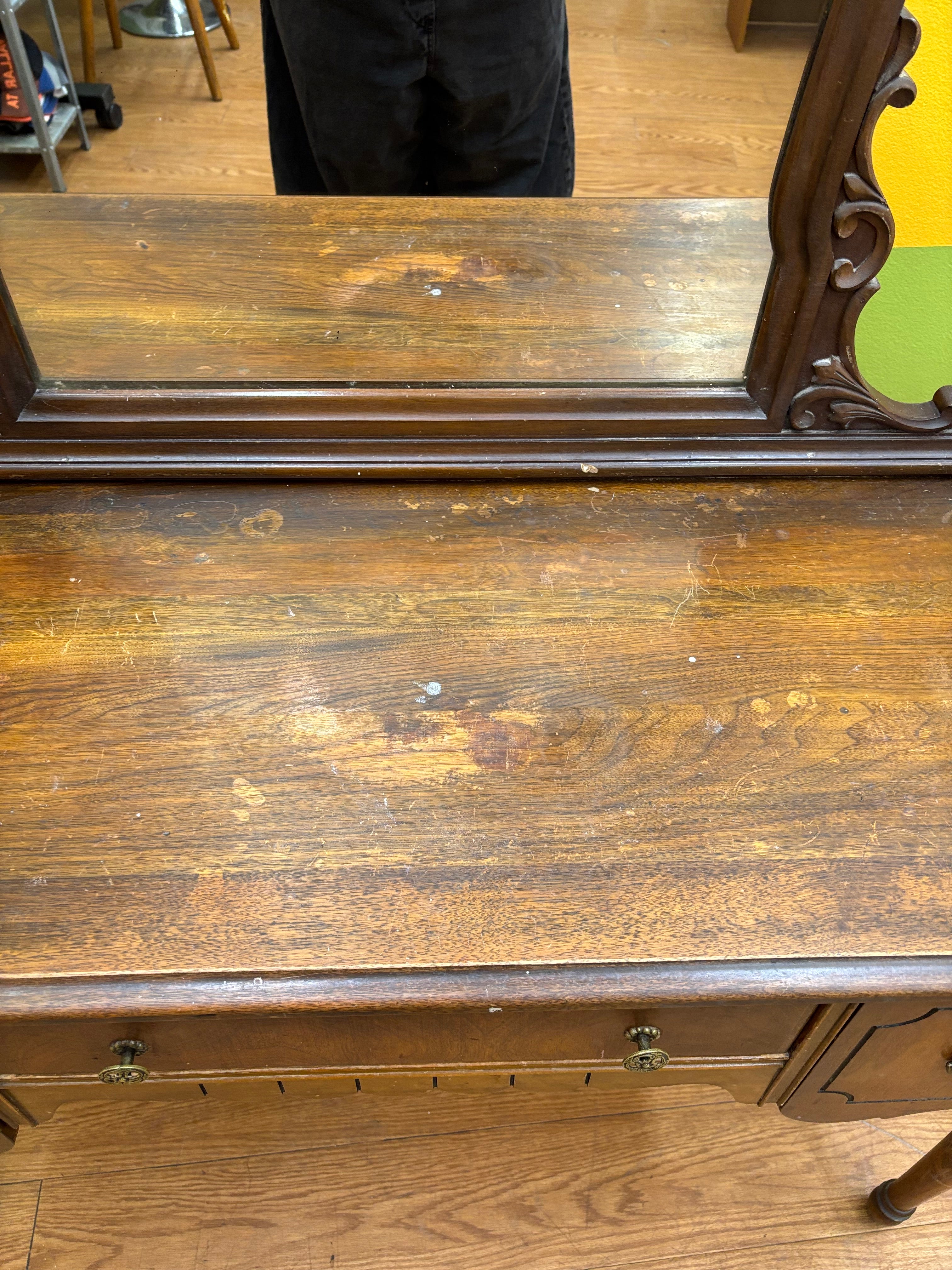 Wood Vanity
