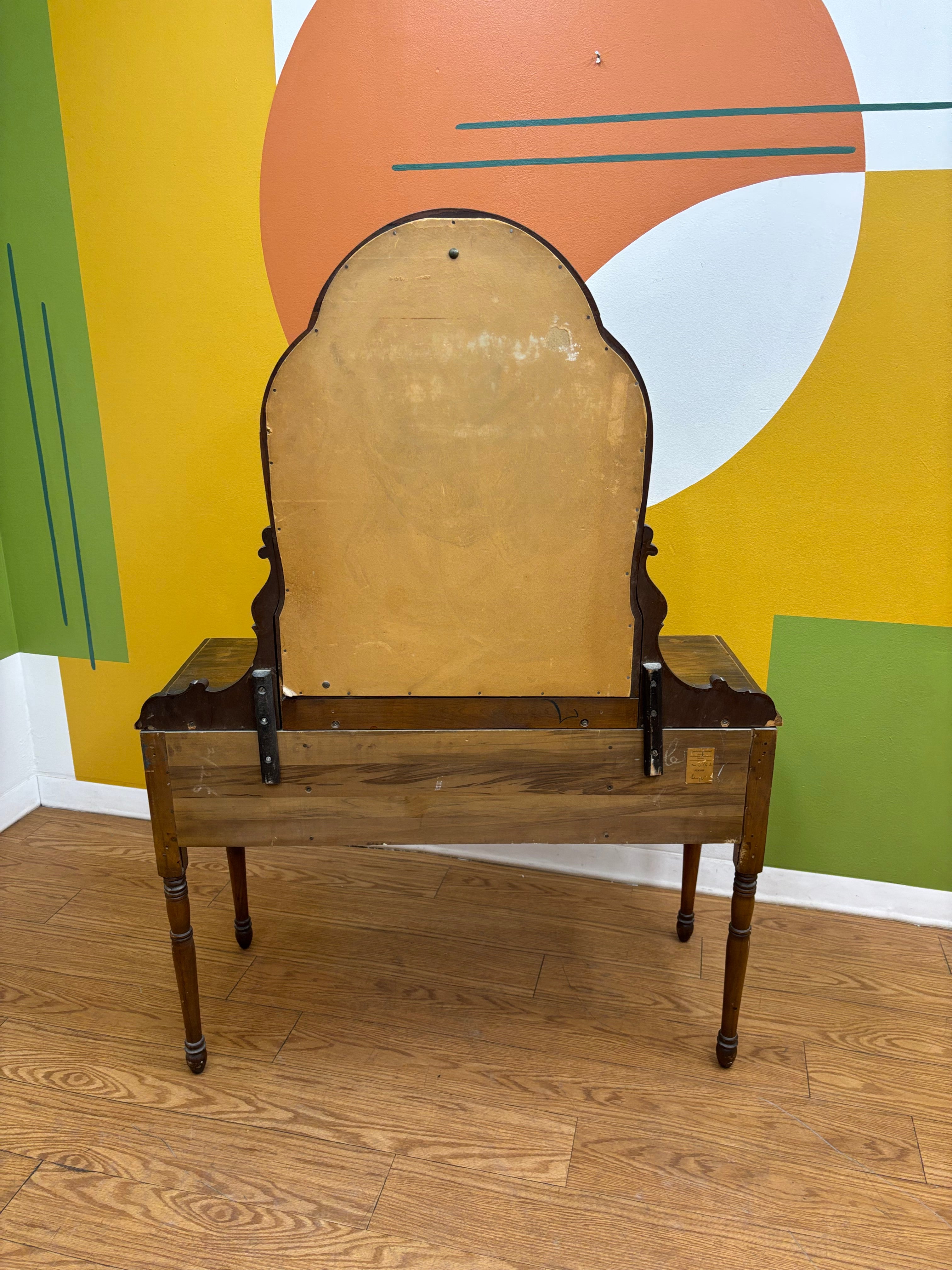 Wood Vanity