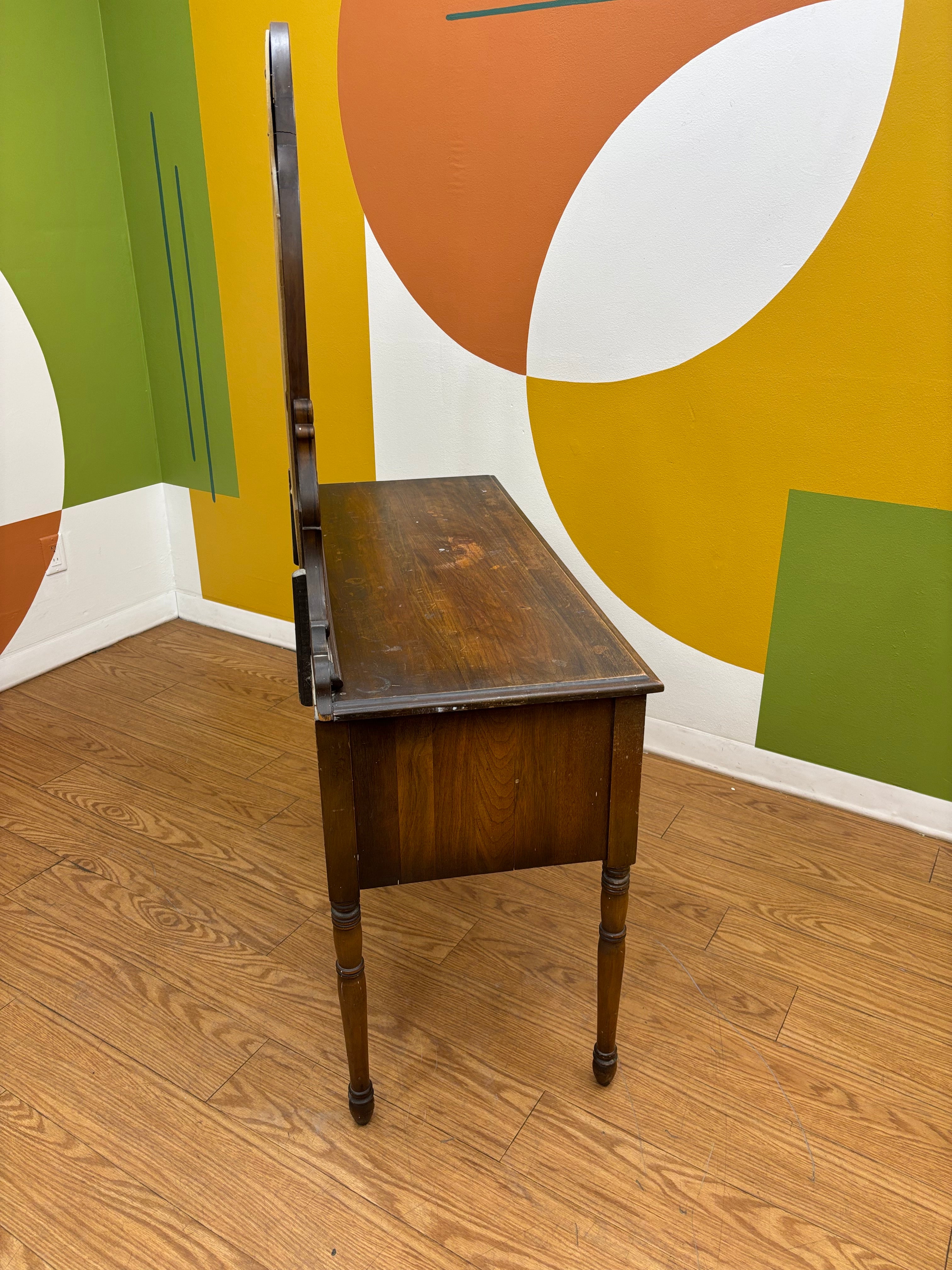 Wood Vanity