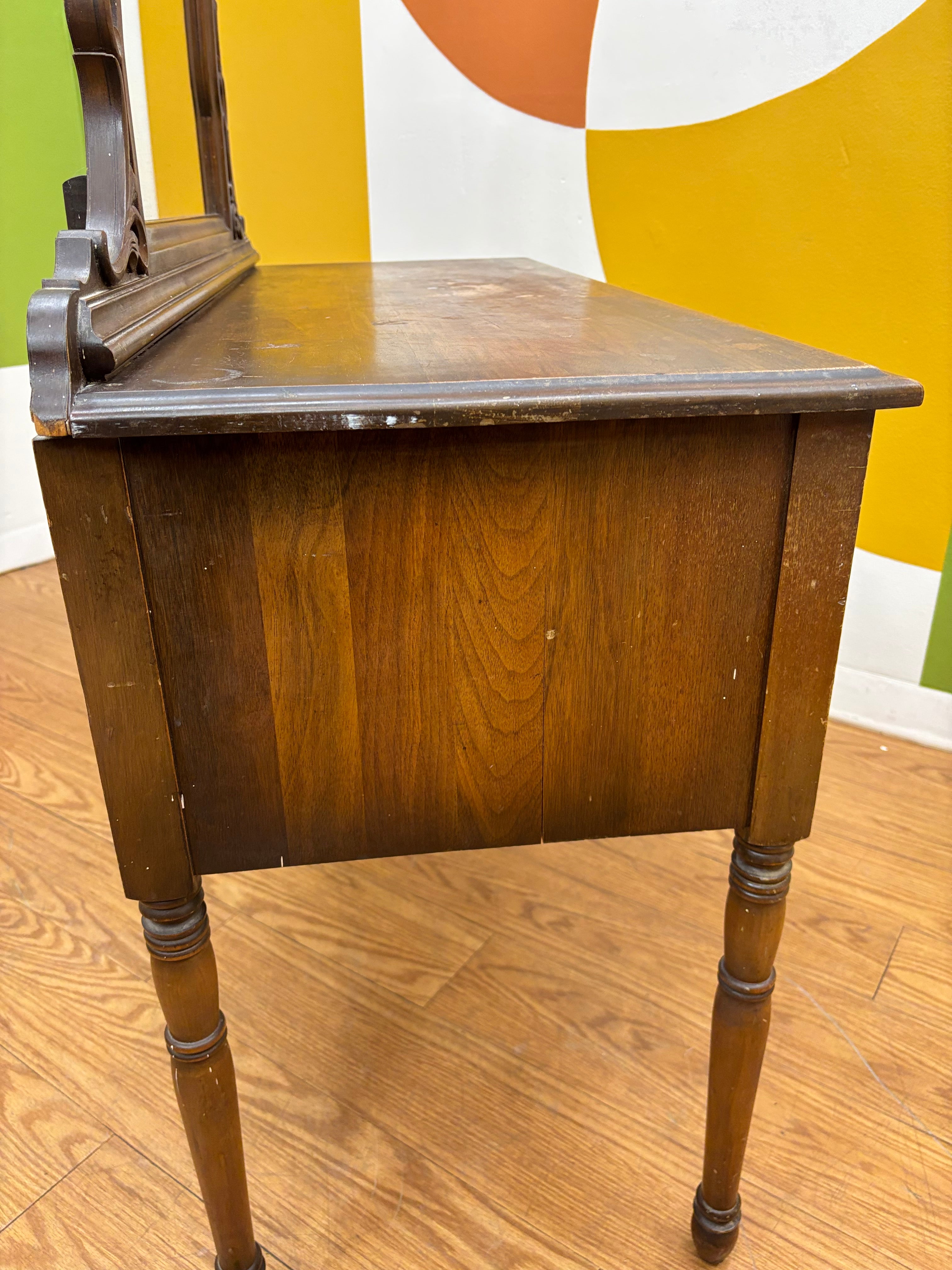 Wood Vanity