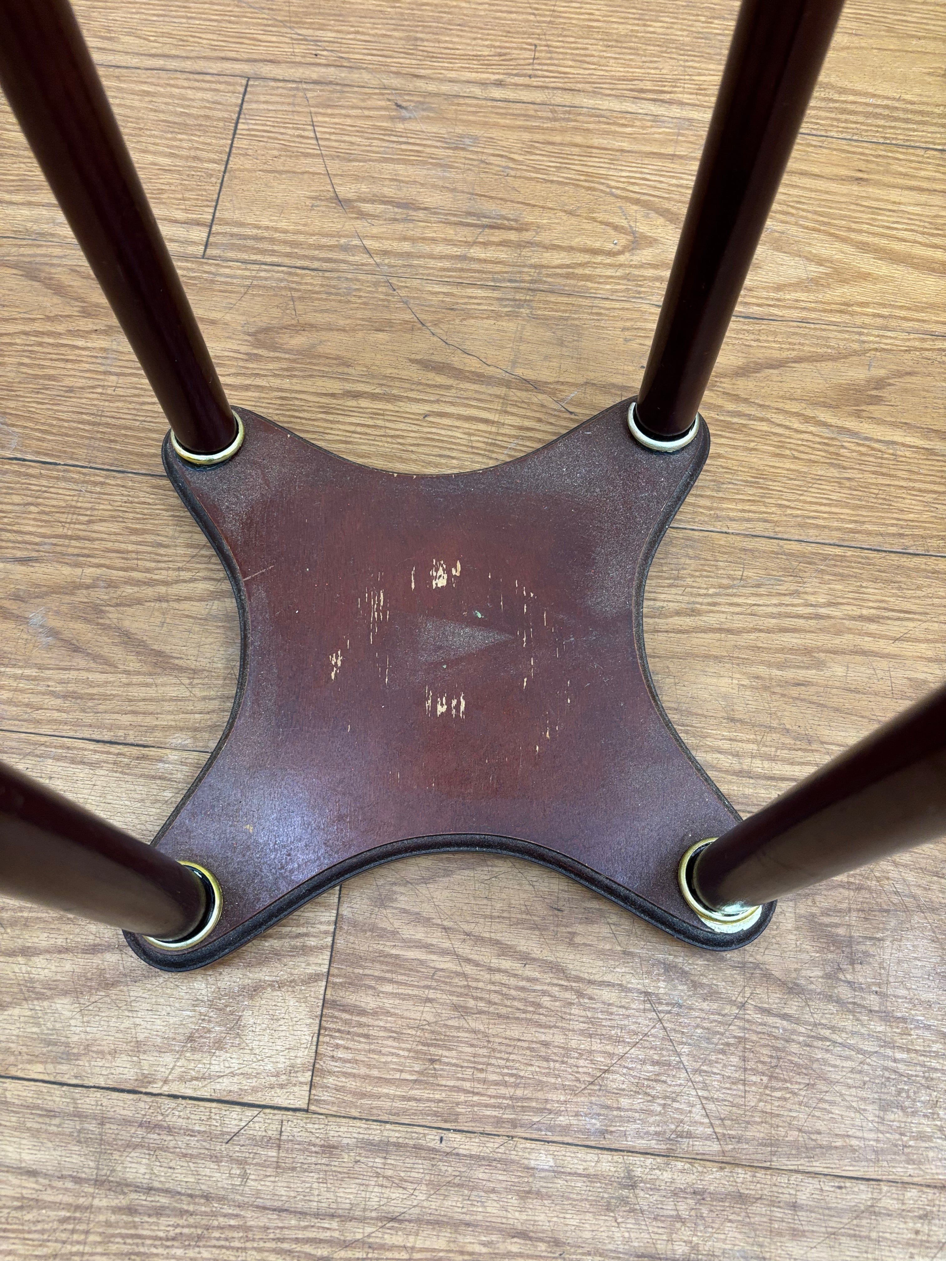 Square Marble Top Side Table