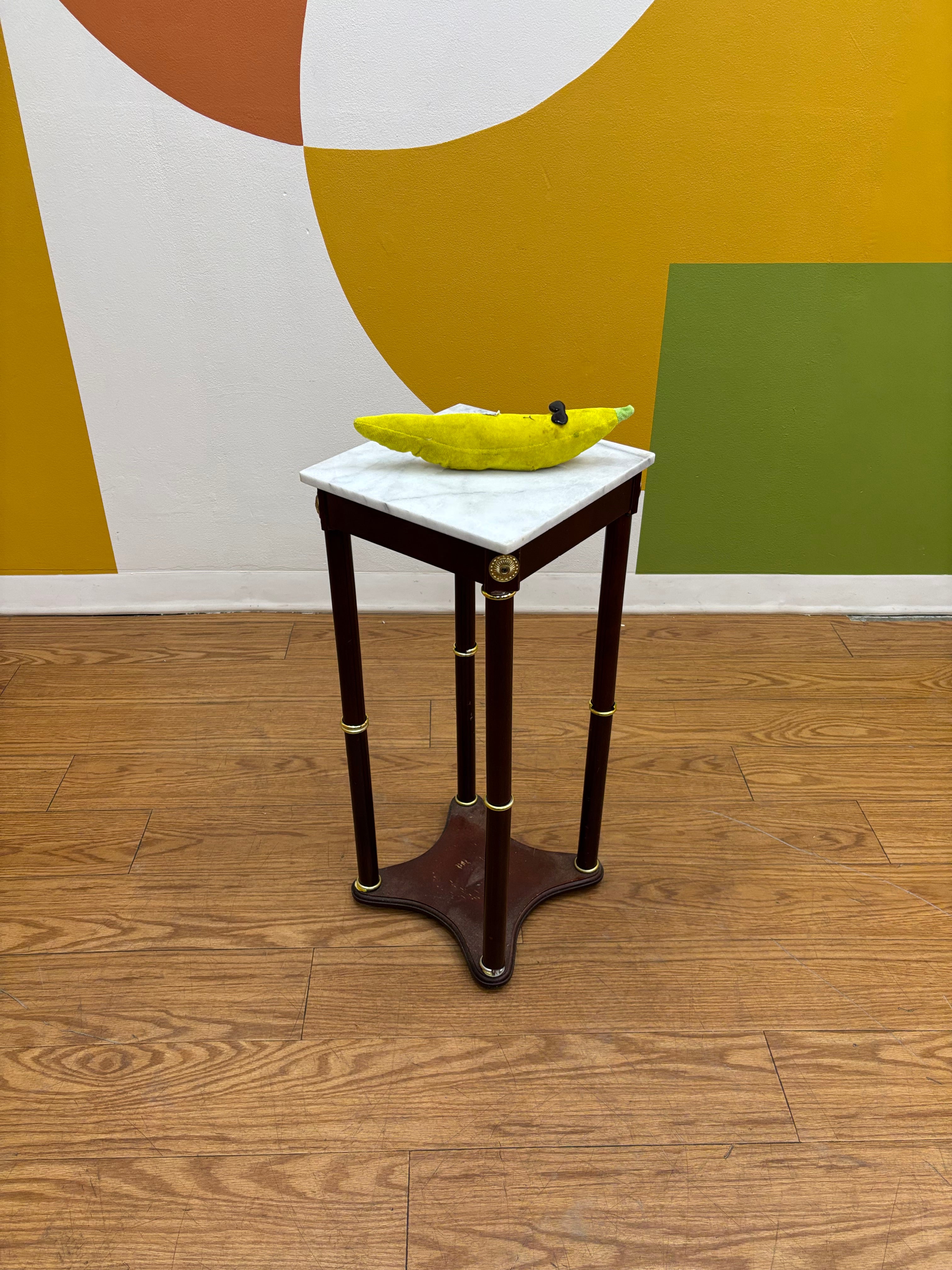 Square Marble Top Side Table