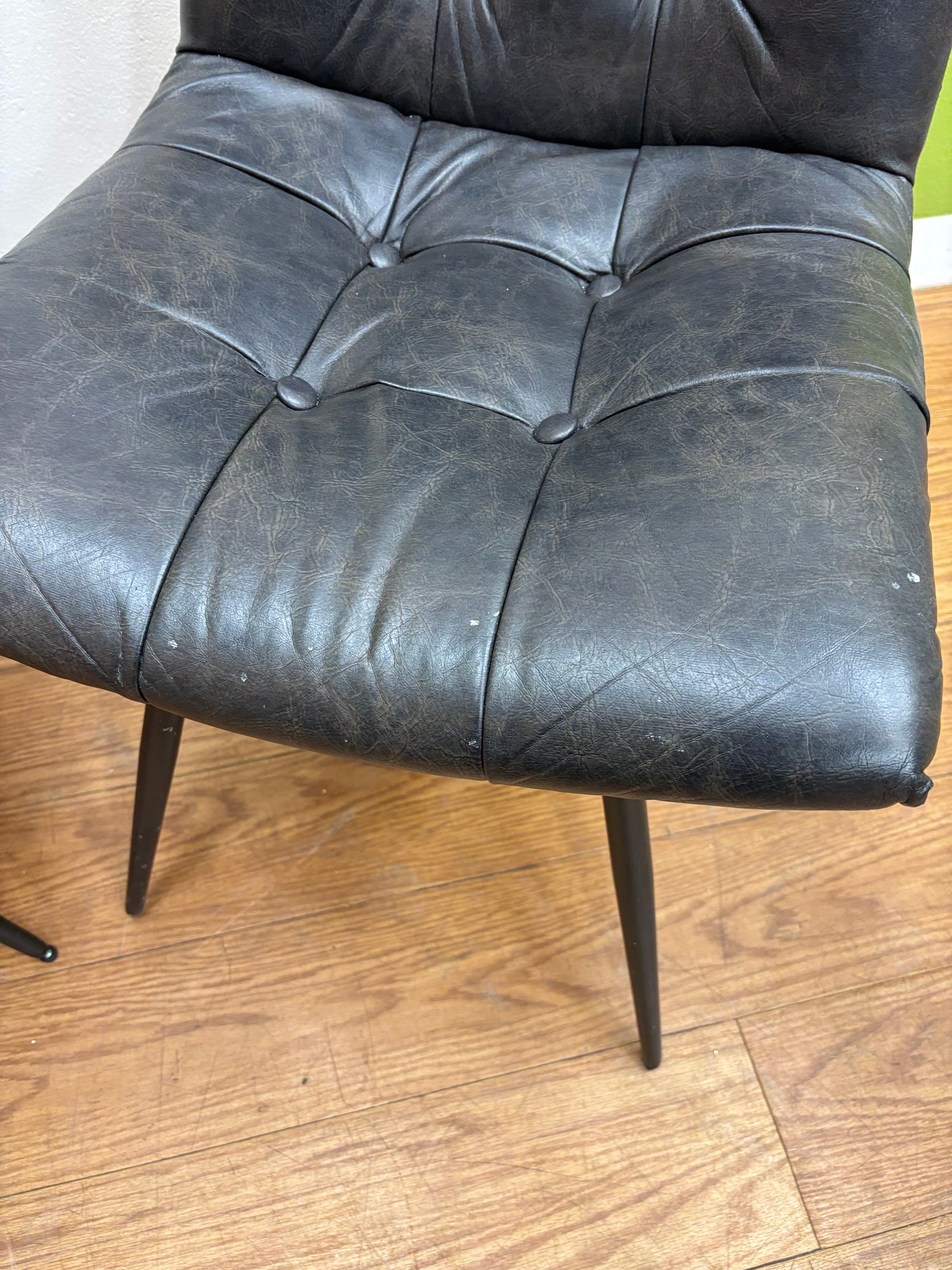(2) Pleather Dining Chairs