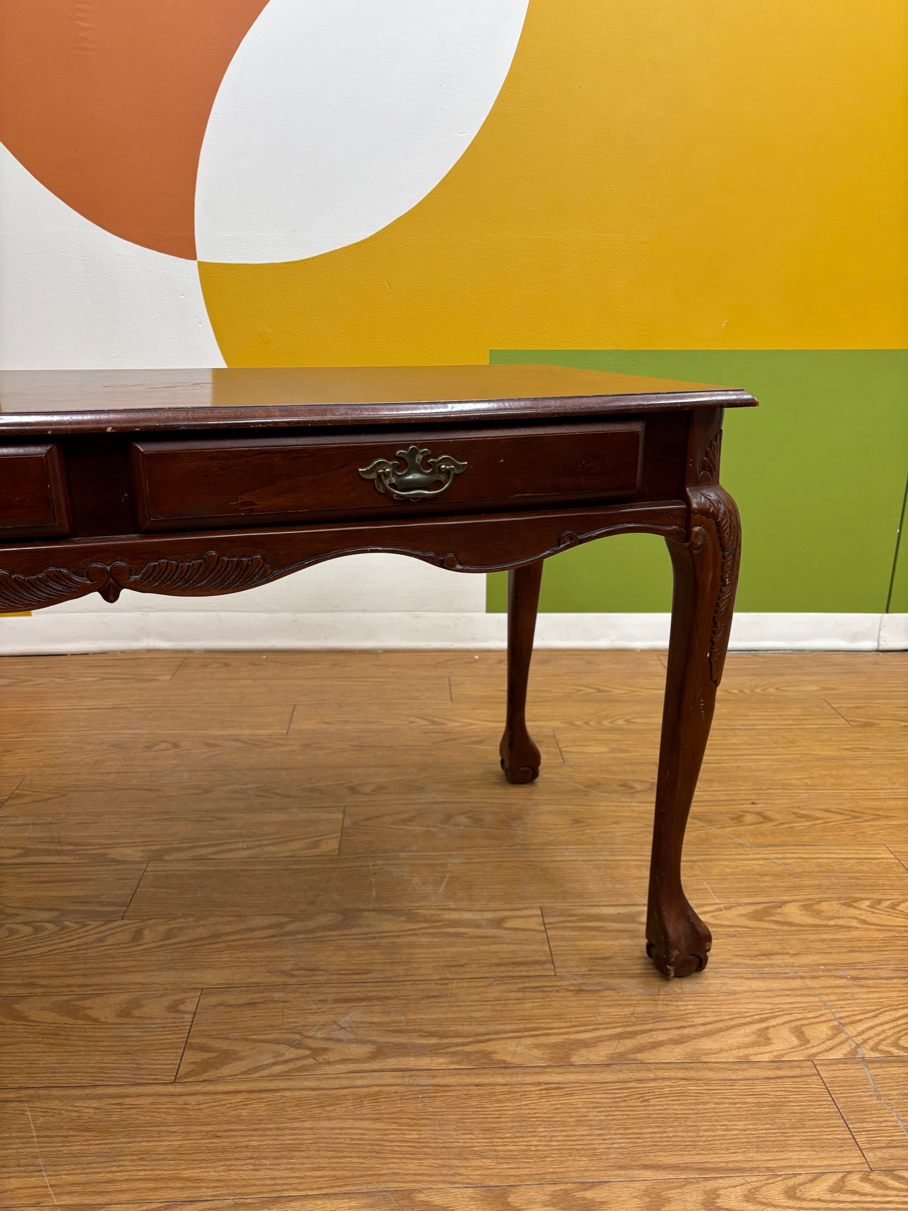 Wood Console Table