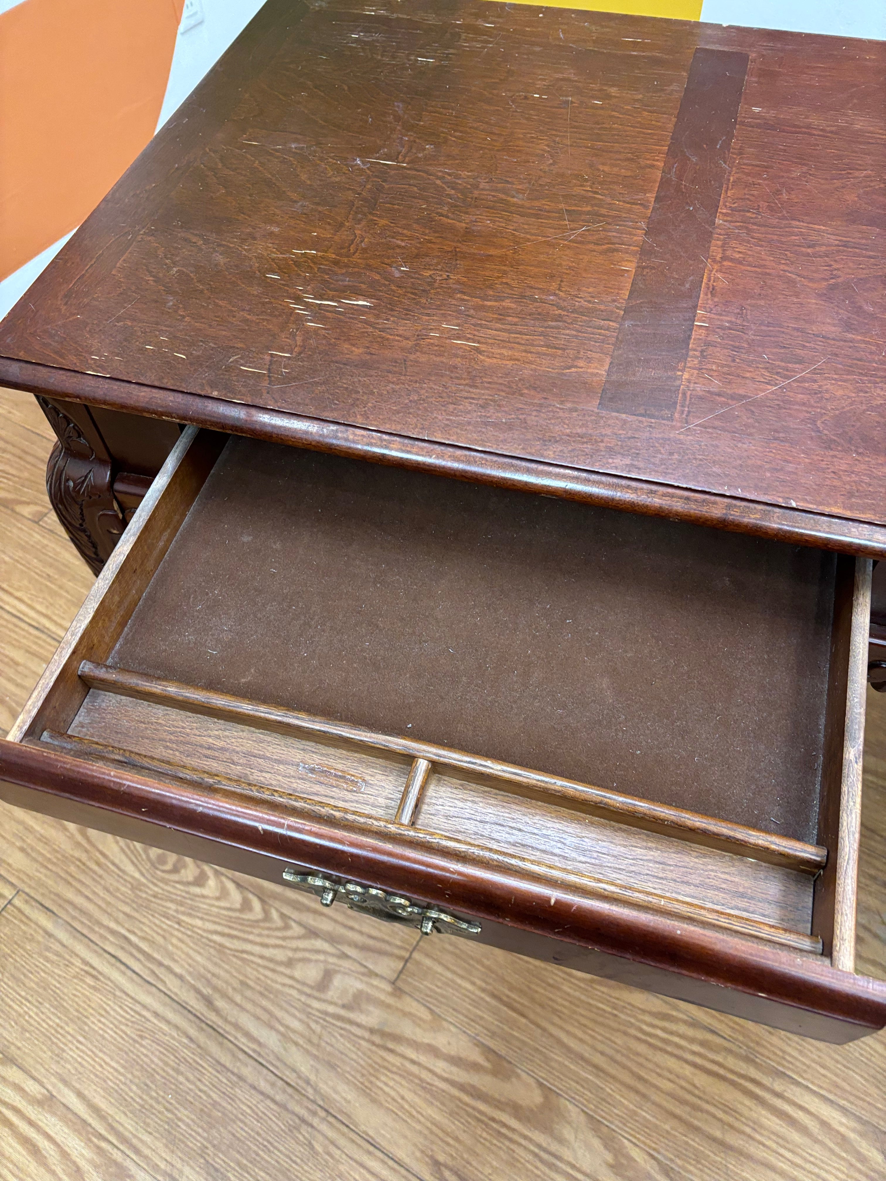 Wood Console Table