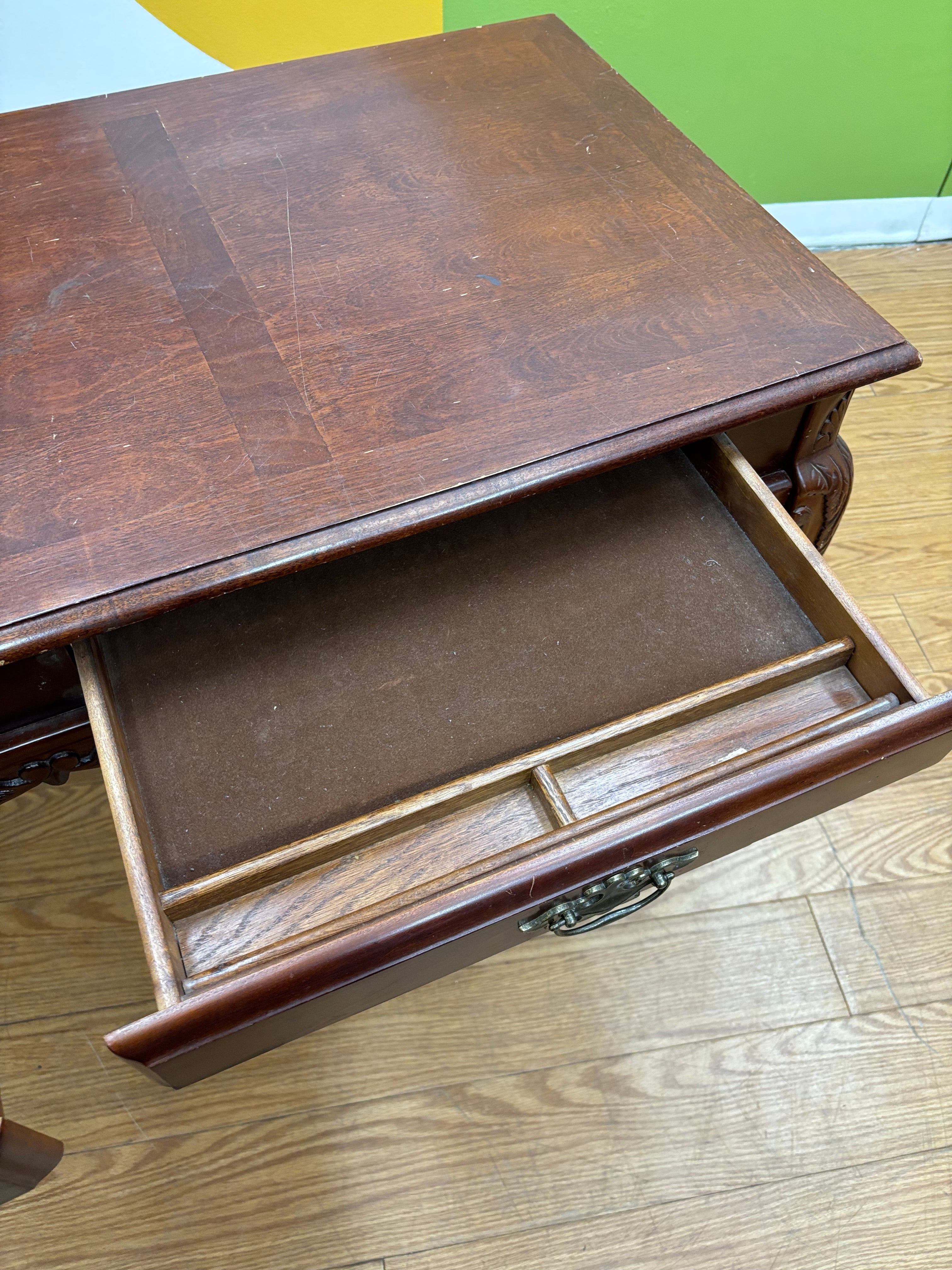 Wood Console Table