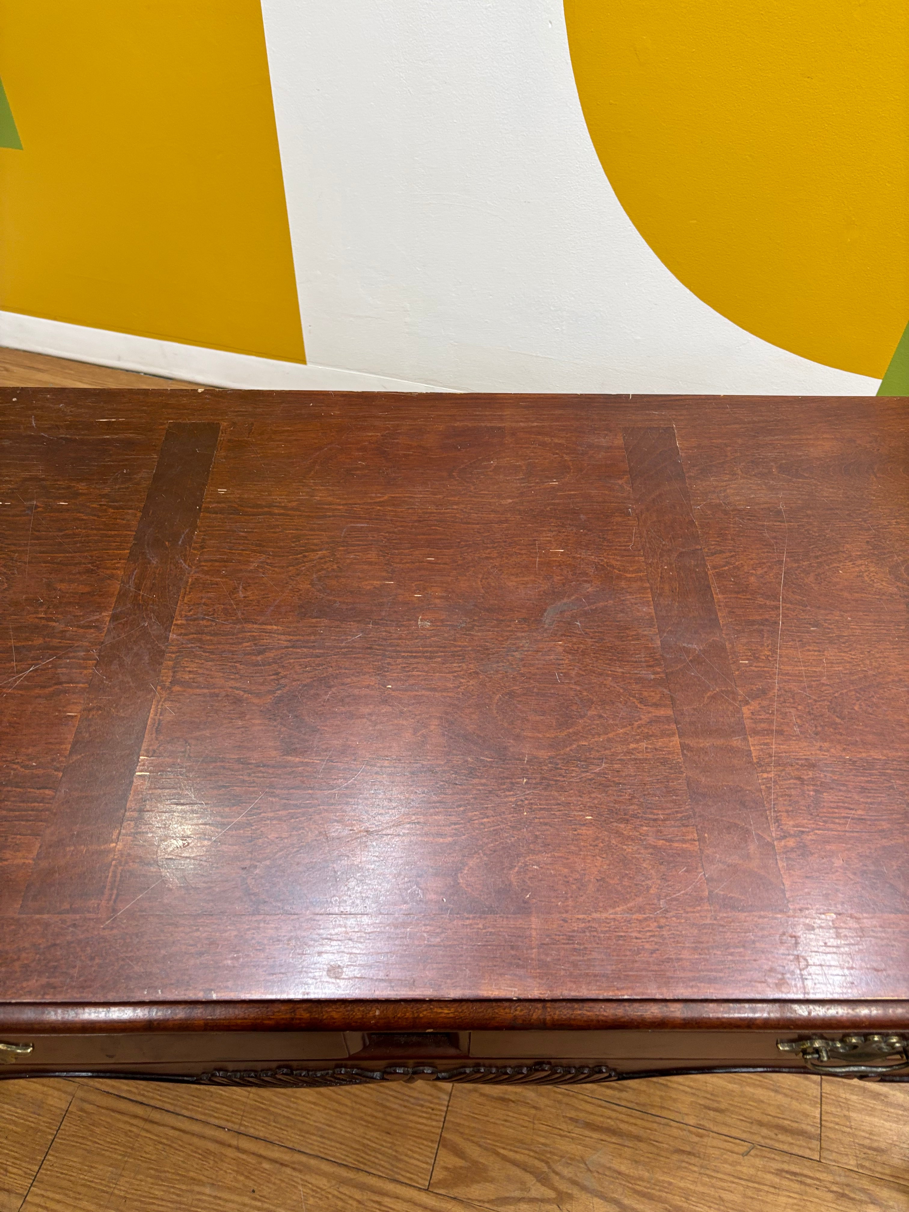 Wood Console Table