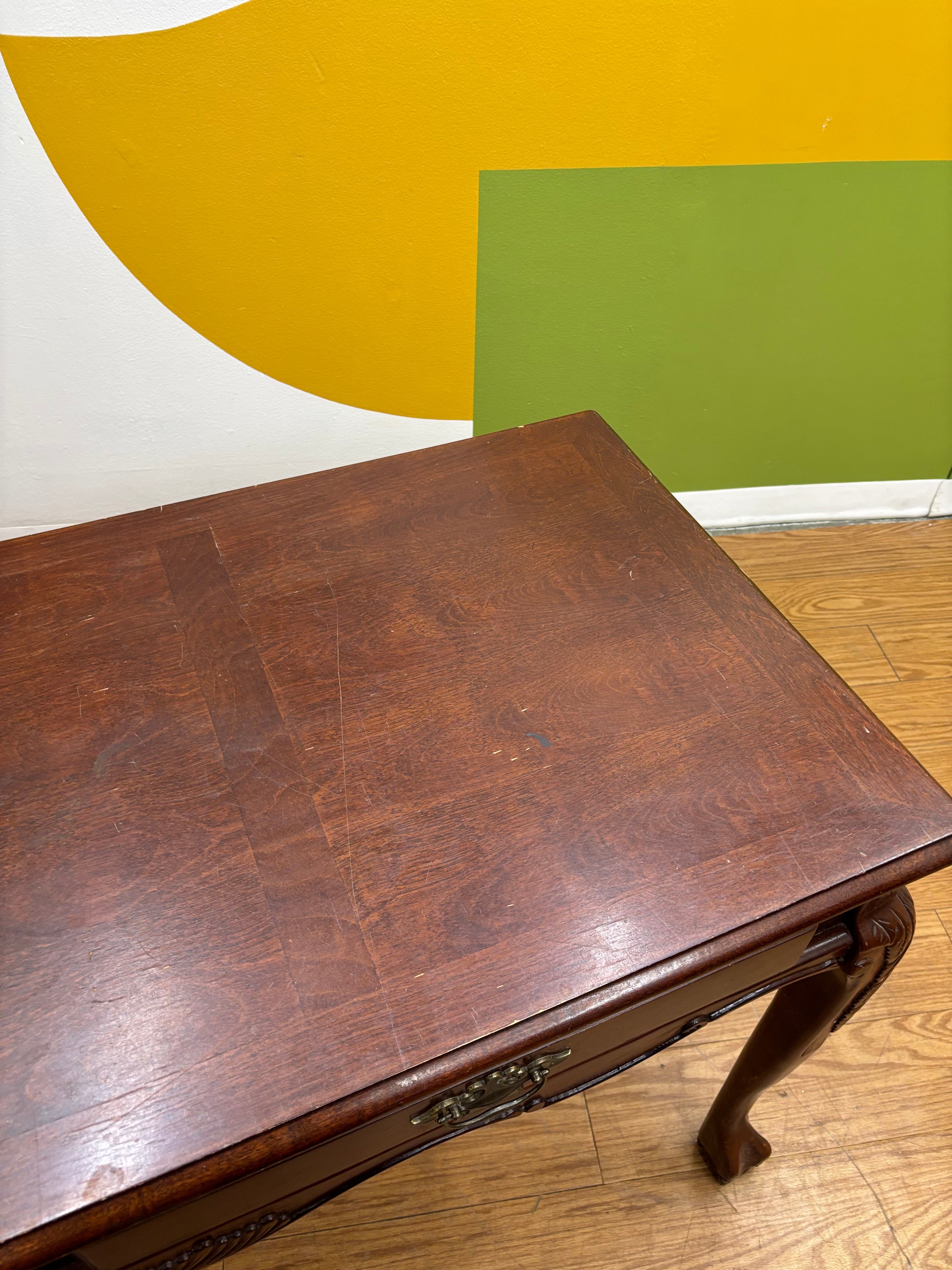 Wood Console Table
