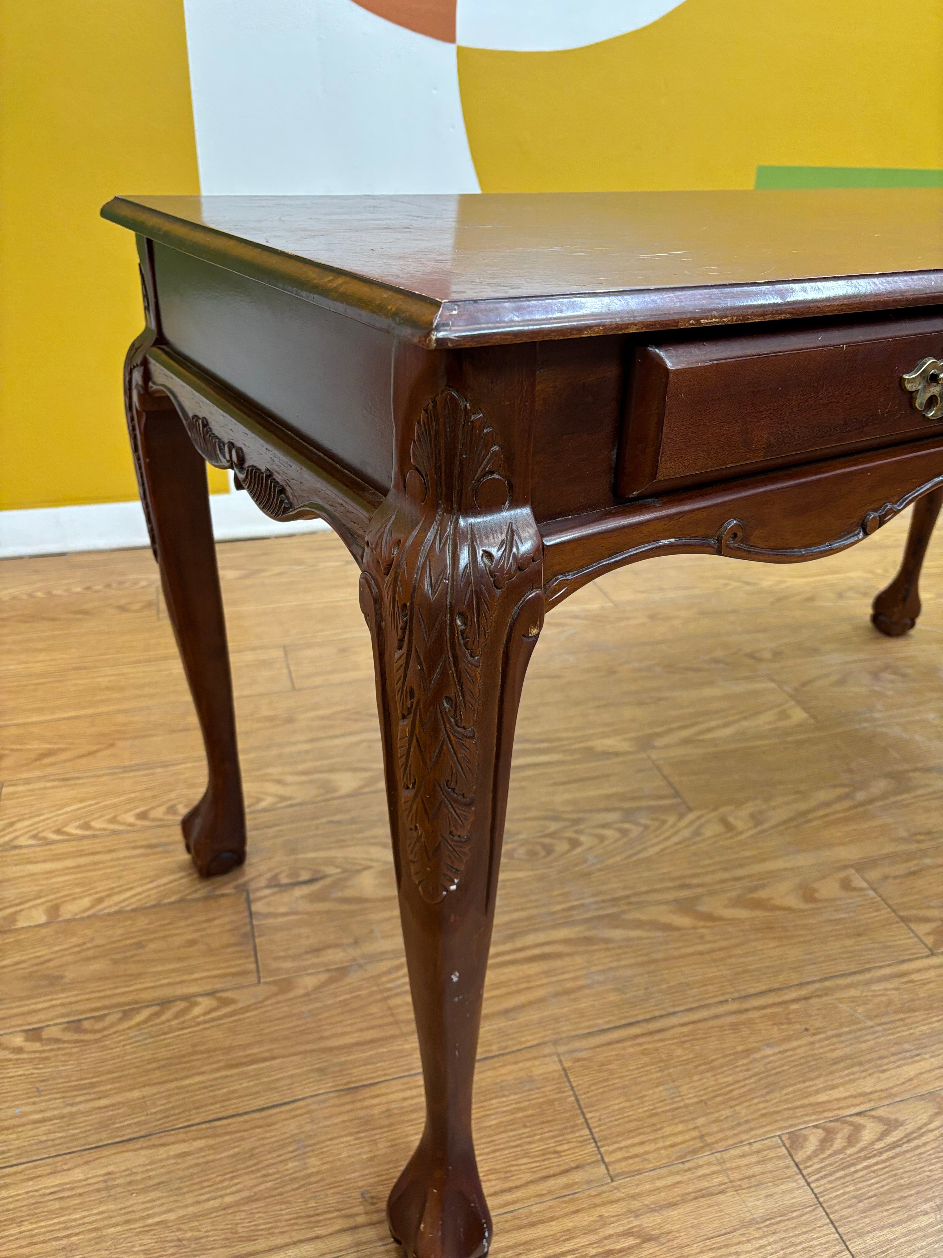 Wood Console Table