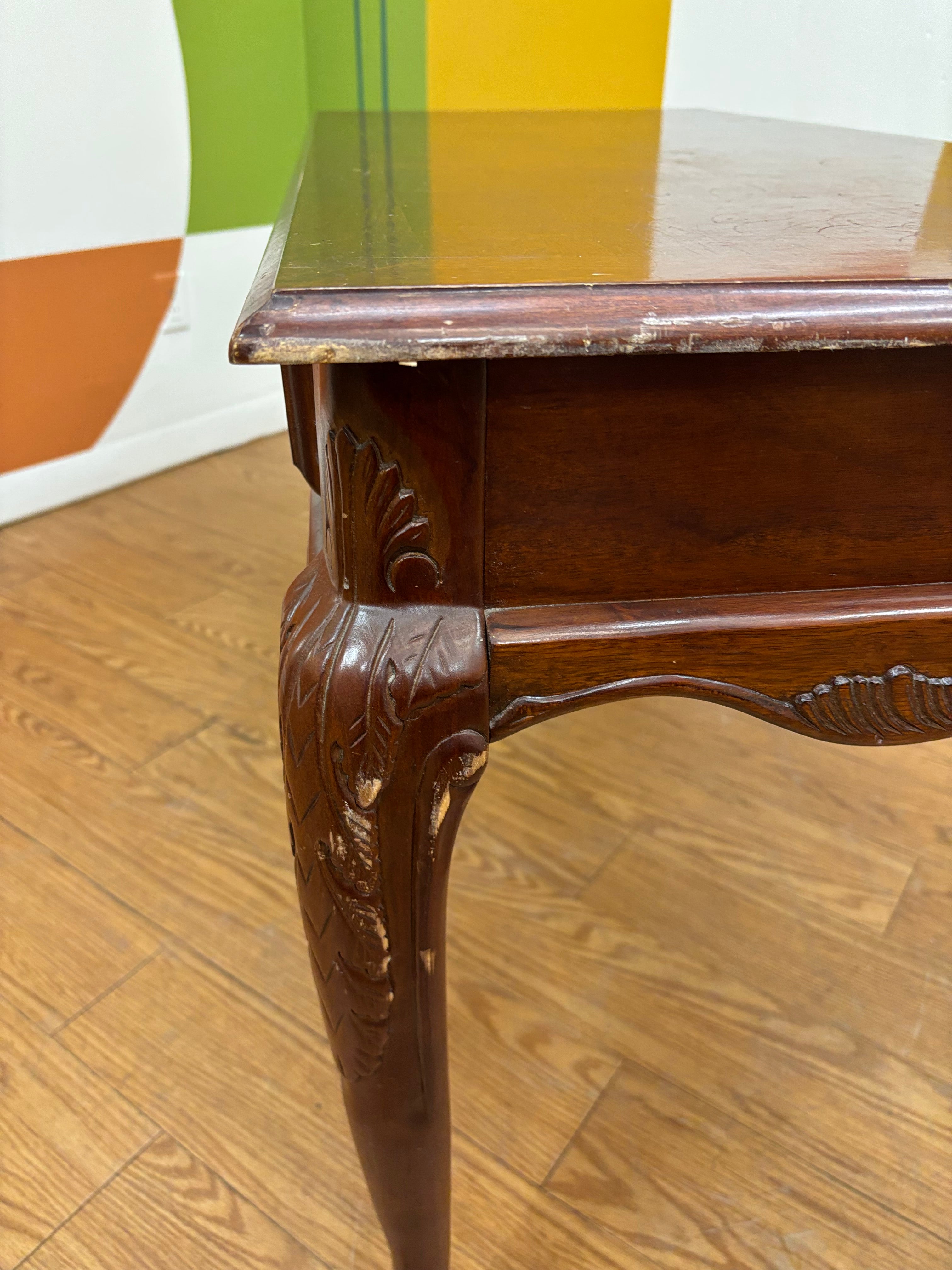 Wood Console Table