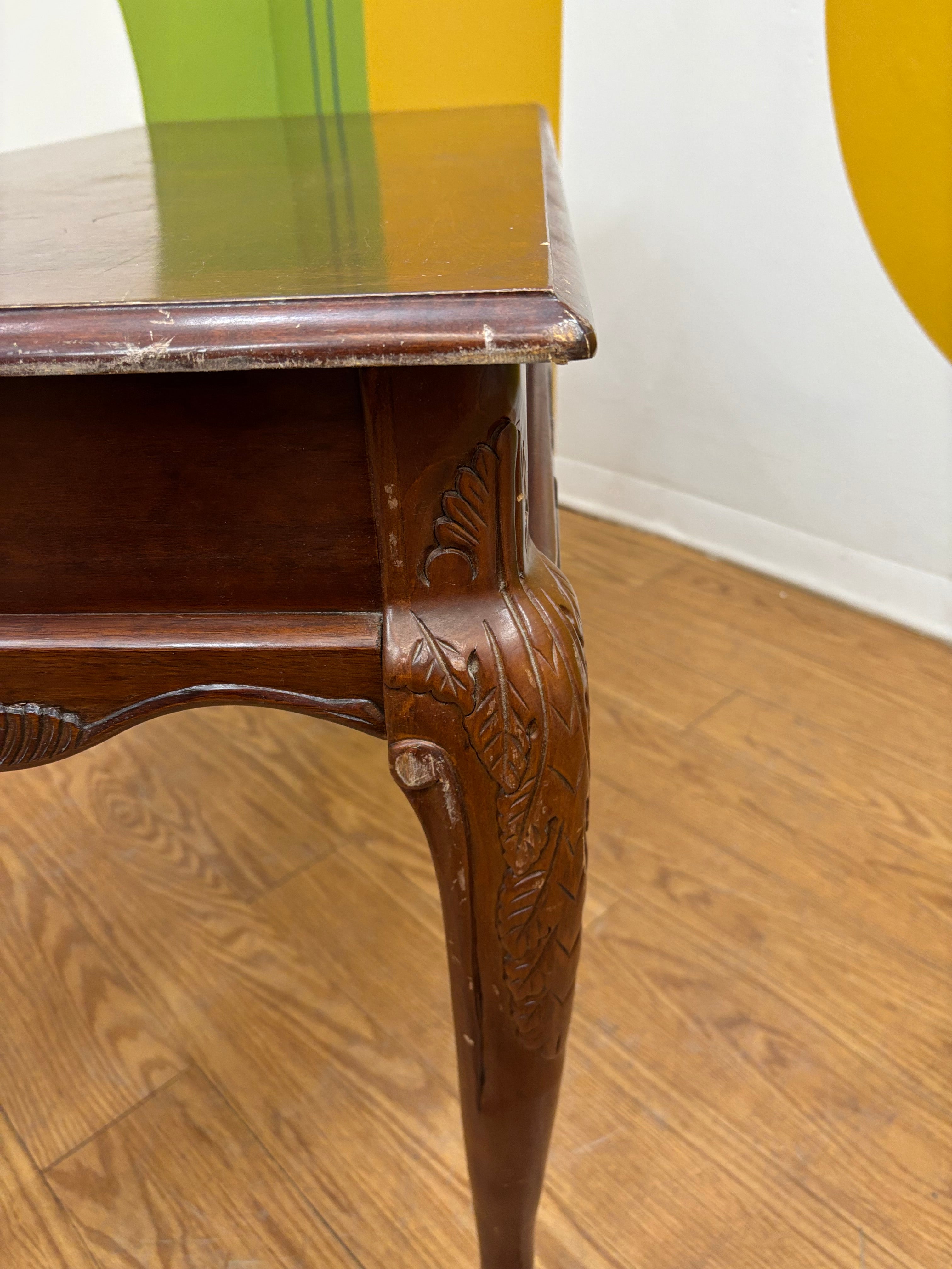 Wood Console Table