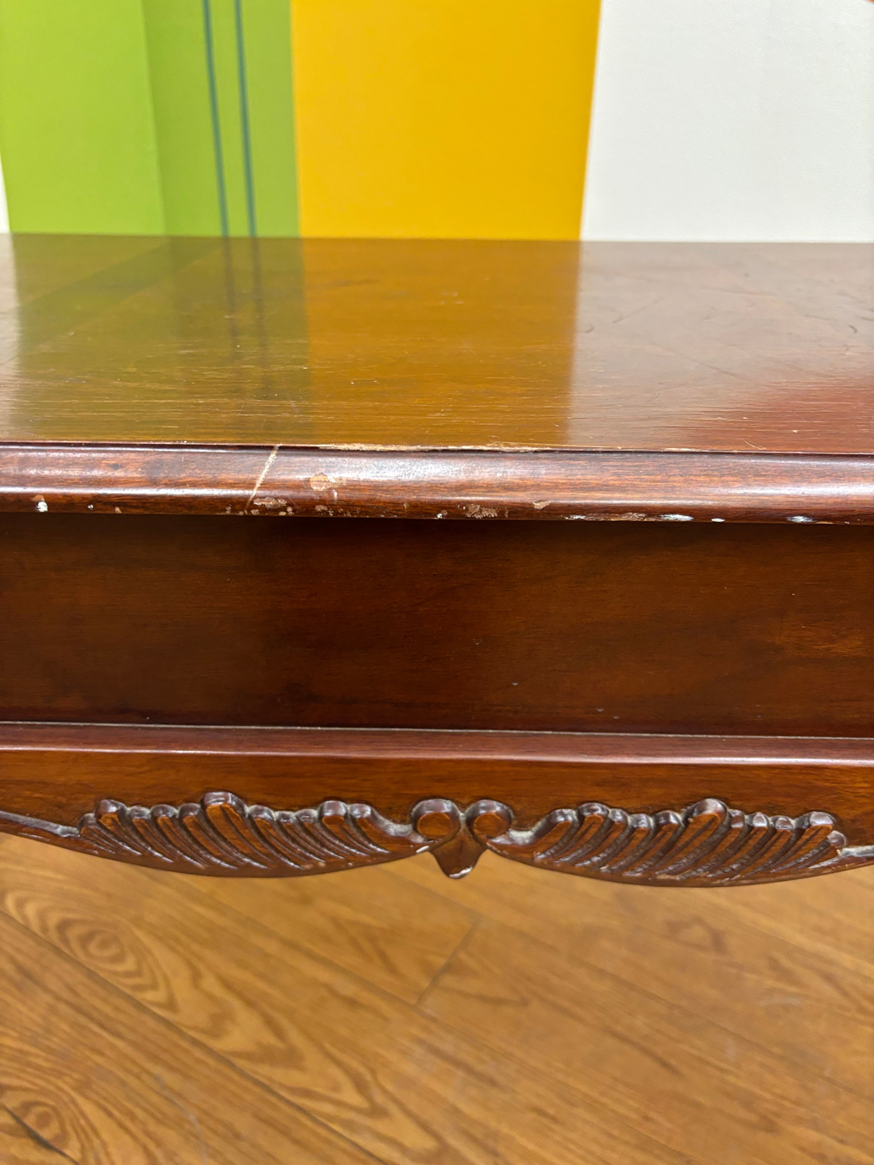 Wood Console Table