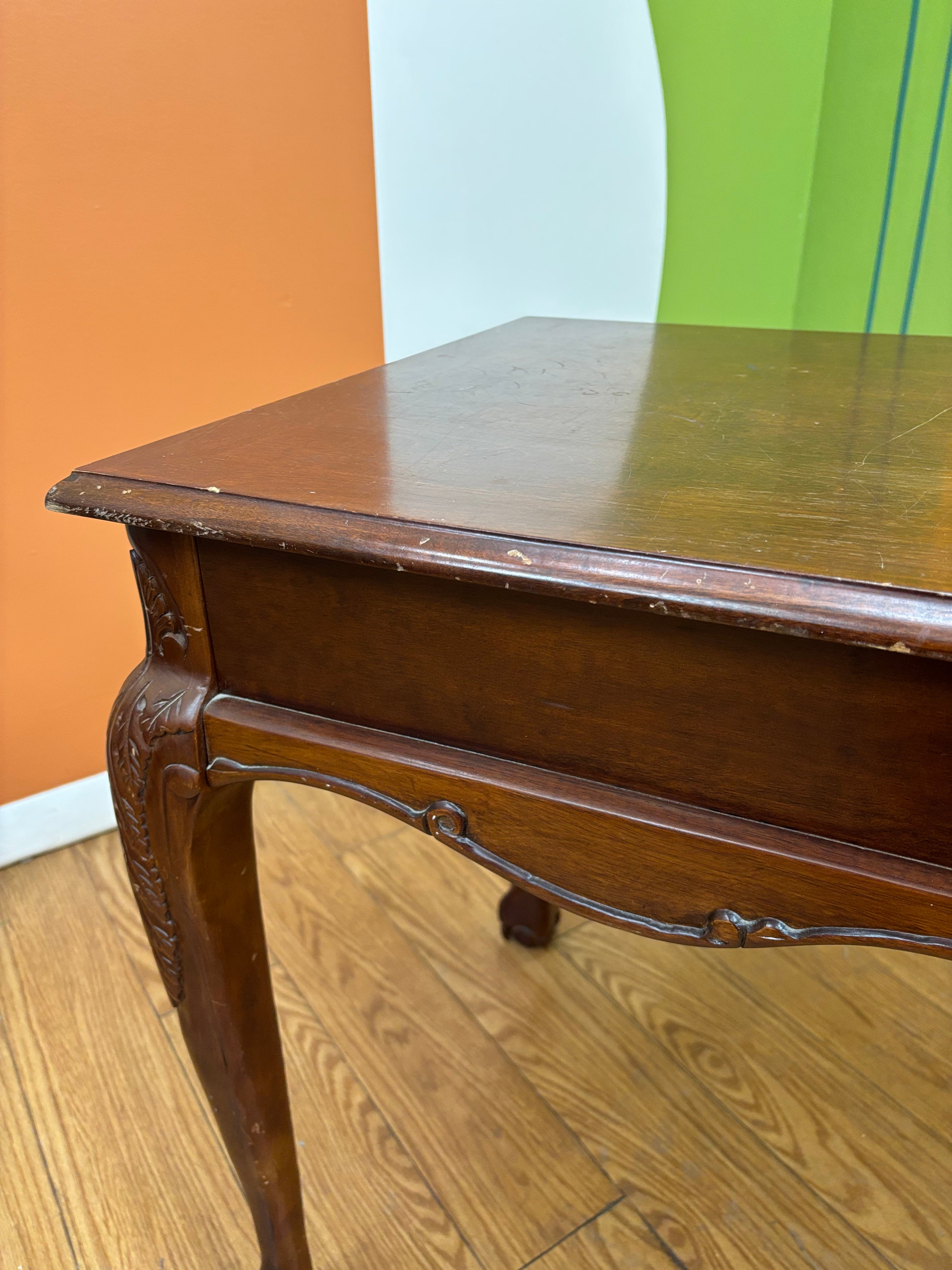 Wood Console Table