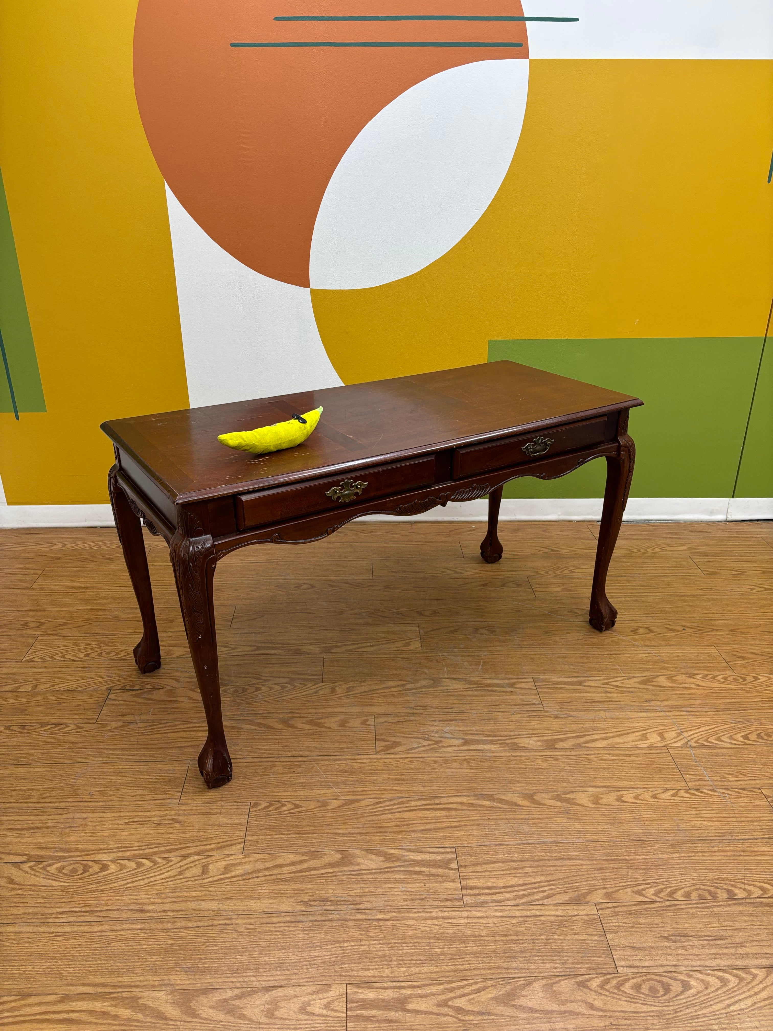 Wood Console Table