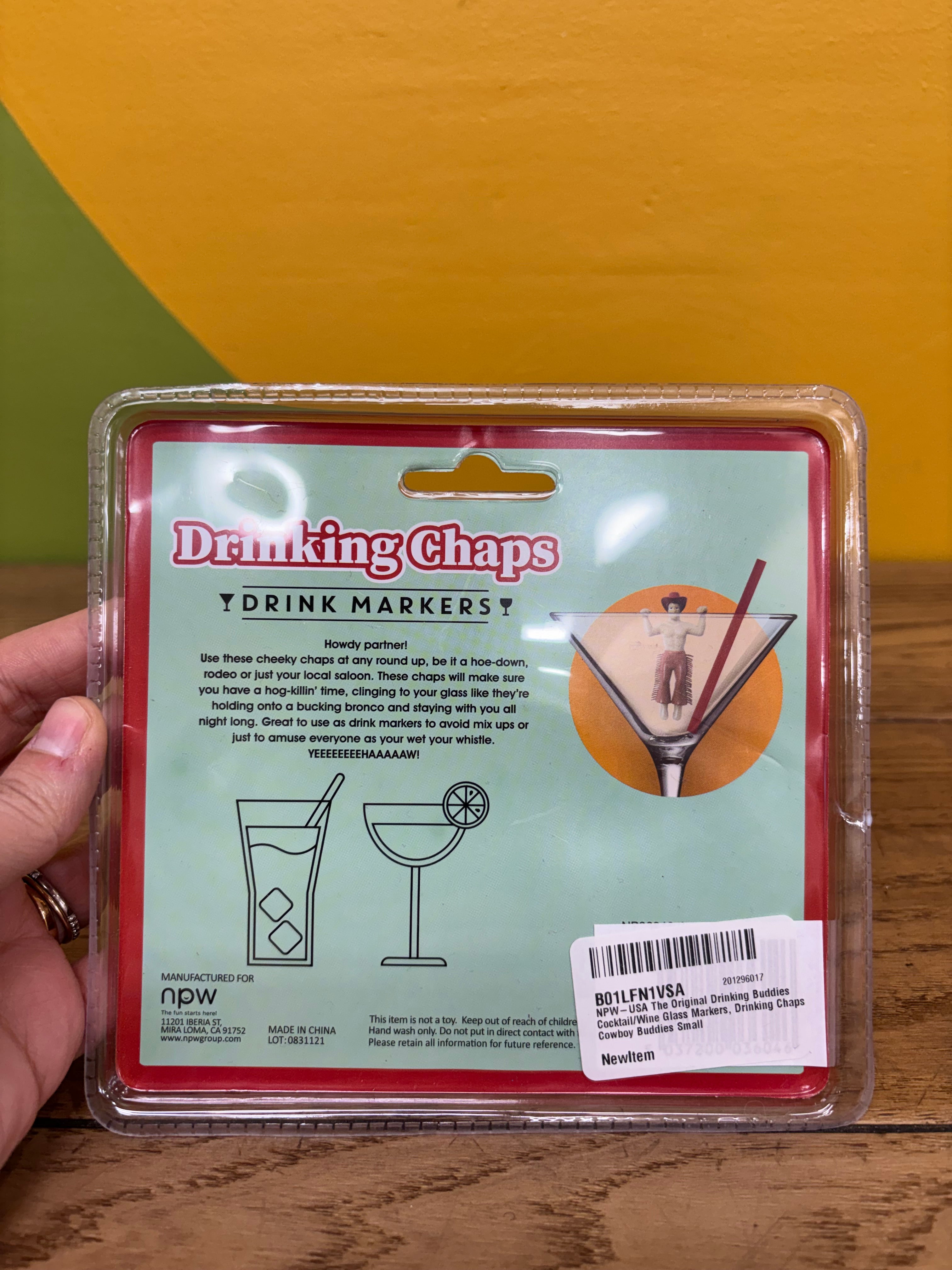 Drinking Chaps Markers